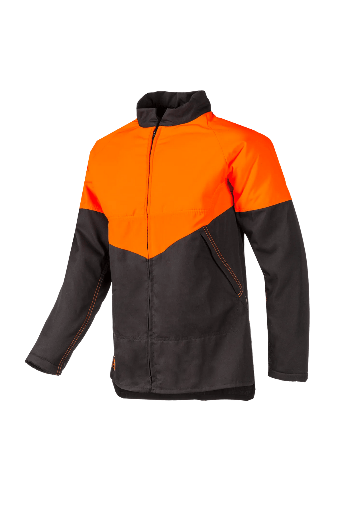 SIP Protection Portet in Hi-Vis Orange/Anthracite, side view