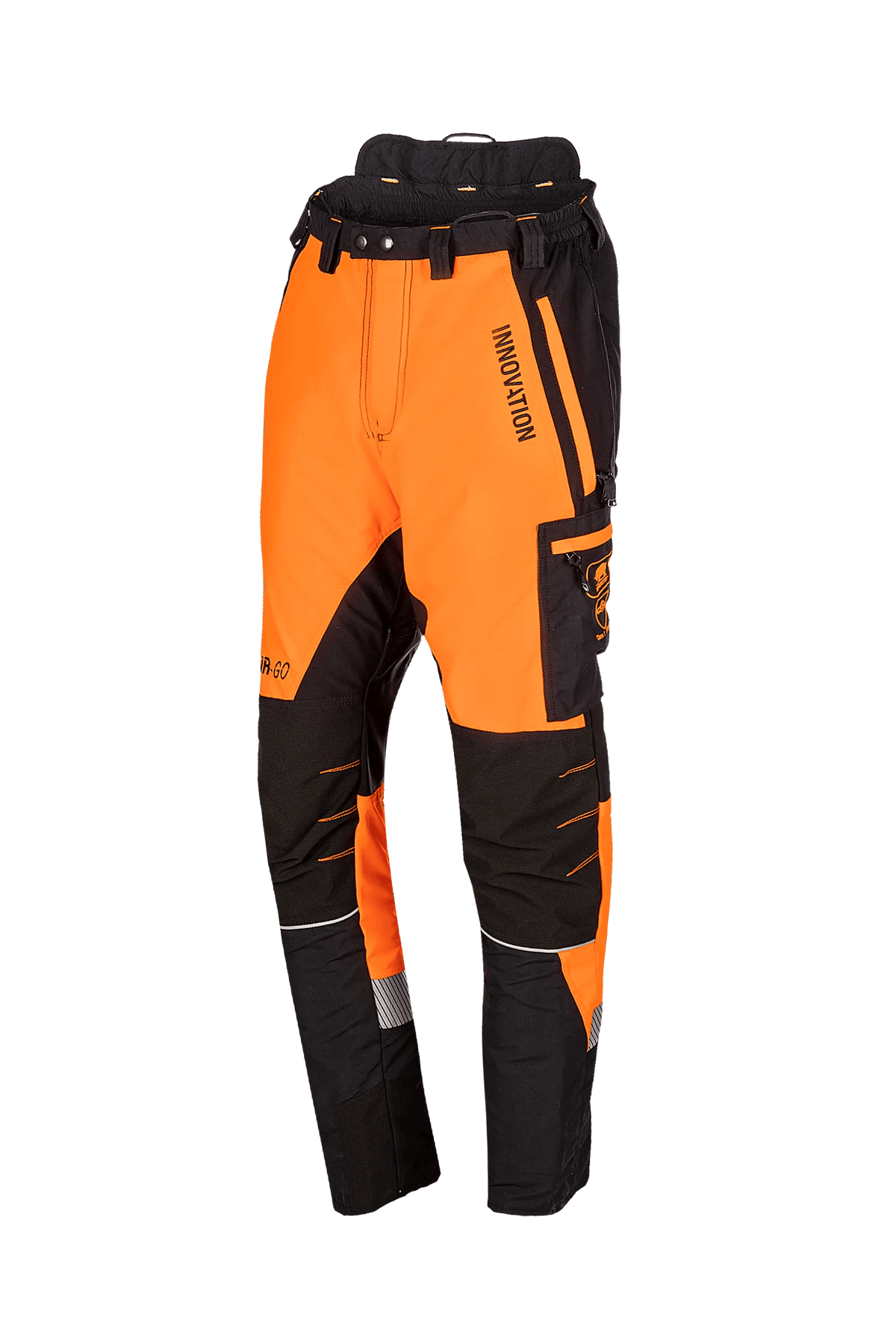 SIP Protection Canopy AIR-GO in Hi-Vis Orange/Black, side view