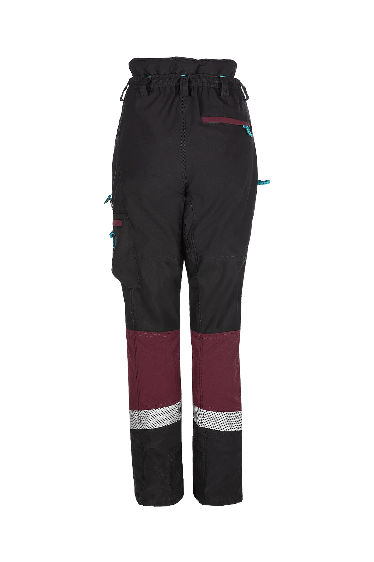 SIP Protection Canopy AIR-GO Donna in Burgundy Red, back view