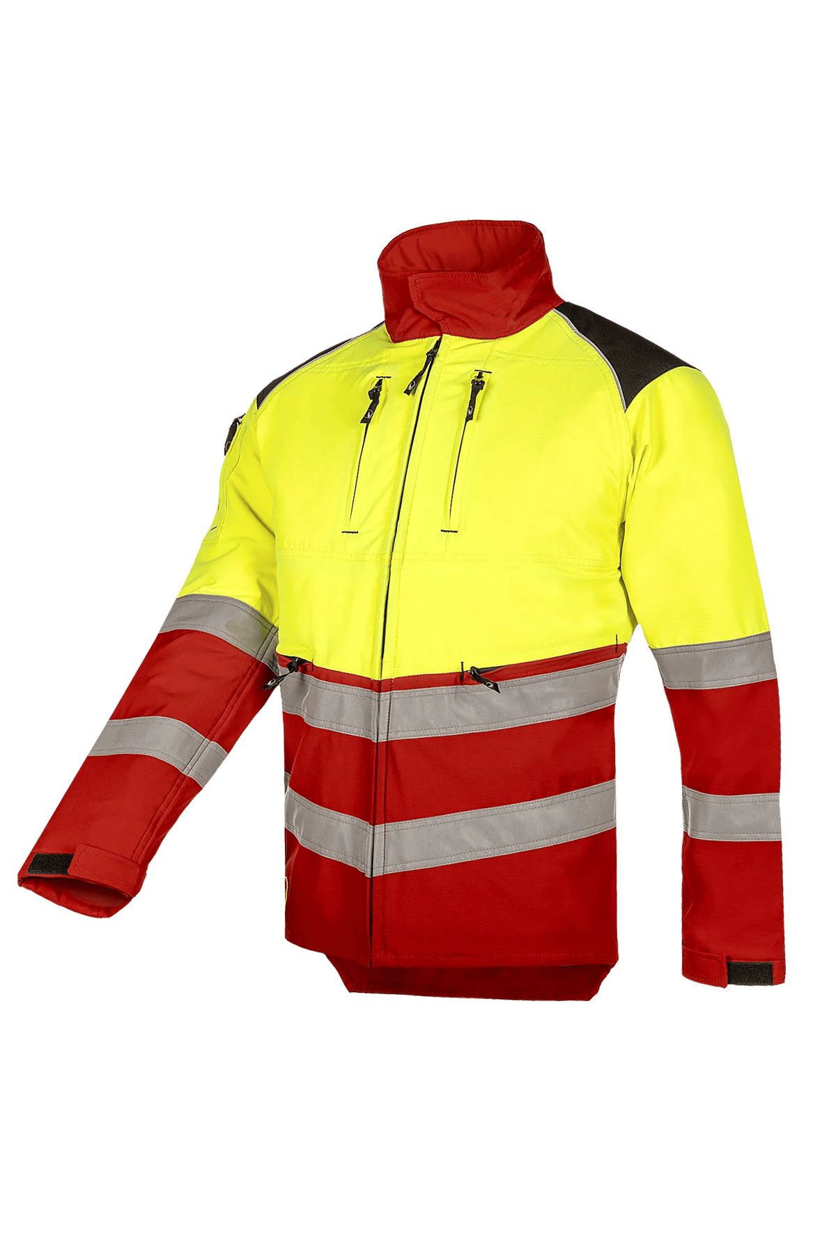 SIP Protection Forest Pro-tect in Red/Hi-Vis Yellow, side view