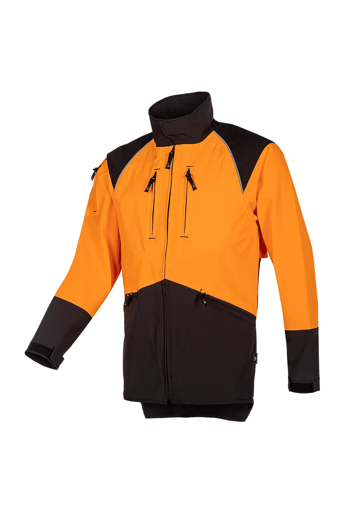 SIP Protection Forest Pro in Grey/Hi-Vis Orange, side view
