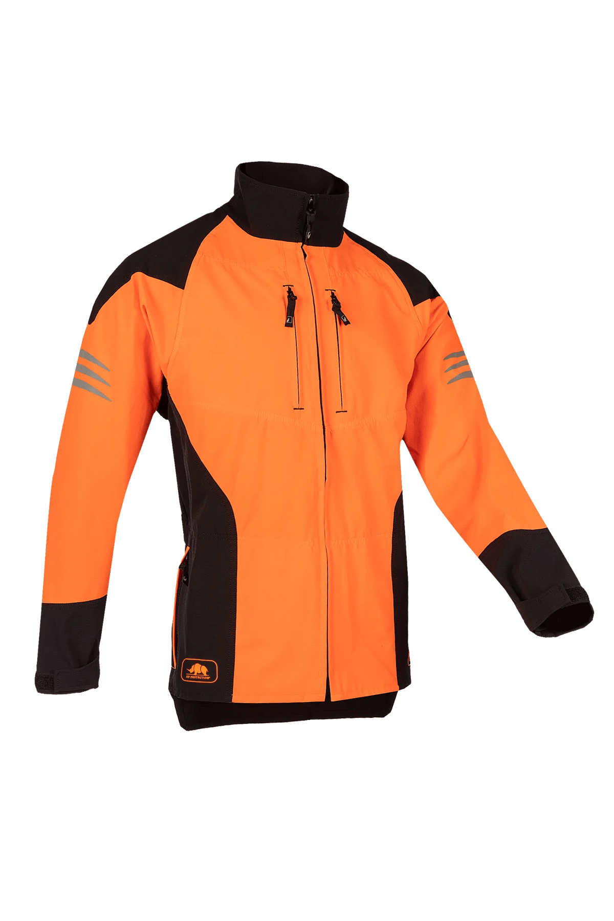 SIP Protection Shinobi in Hi-Vis Orange/Black, side view