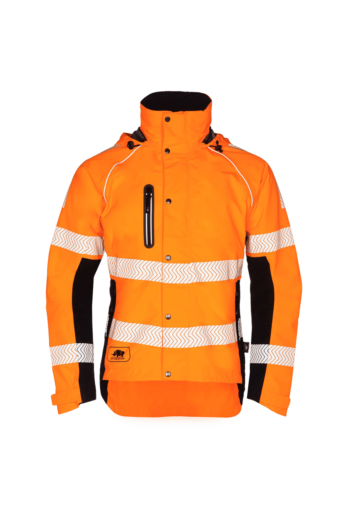 SIP Protection Keiu HV in Hi-Vis Orange/Black, front view