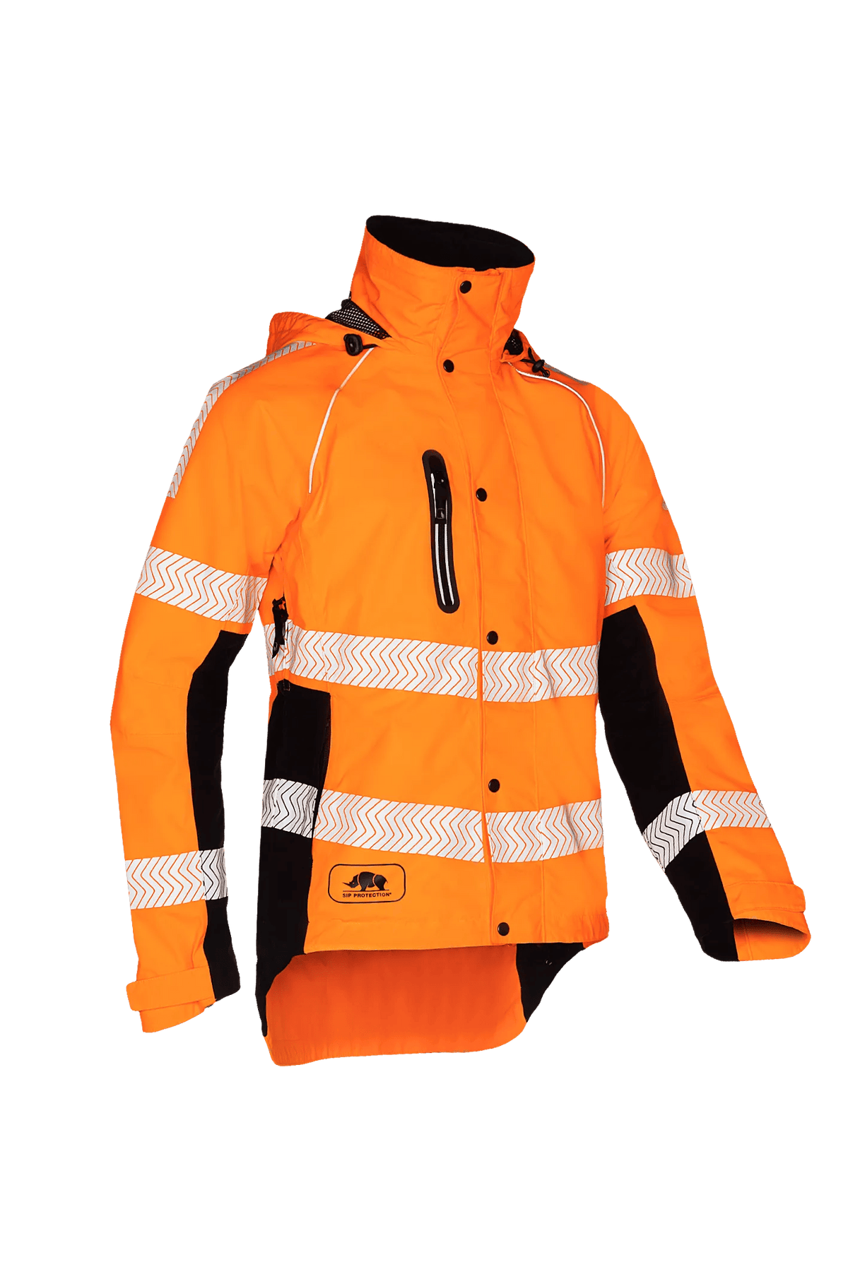 SIP Protection Keiu HV in Hi-Vis Orange/Black, side view