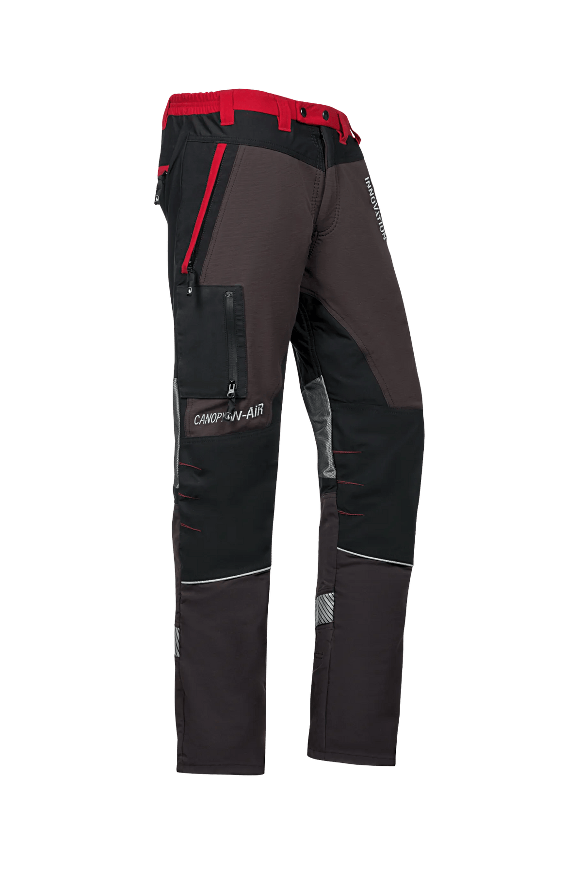 SIP Protection Canopy W-AIR in Grey/Red, side view