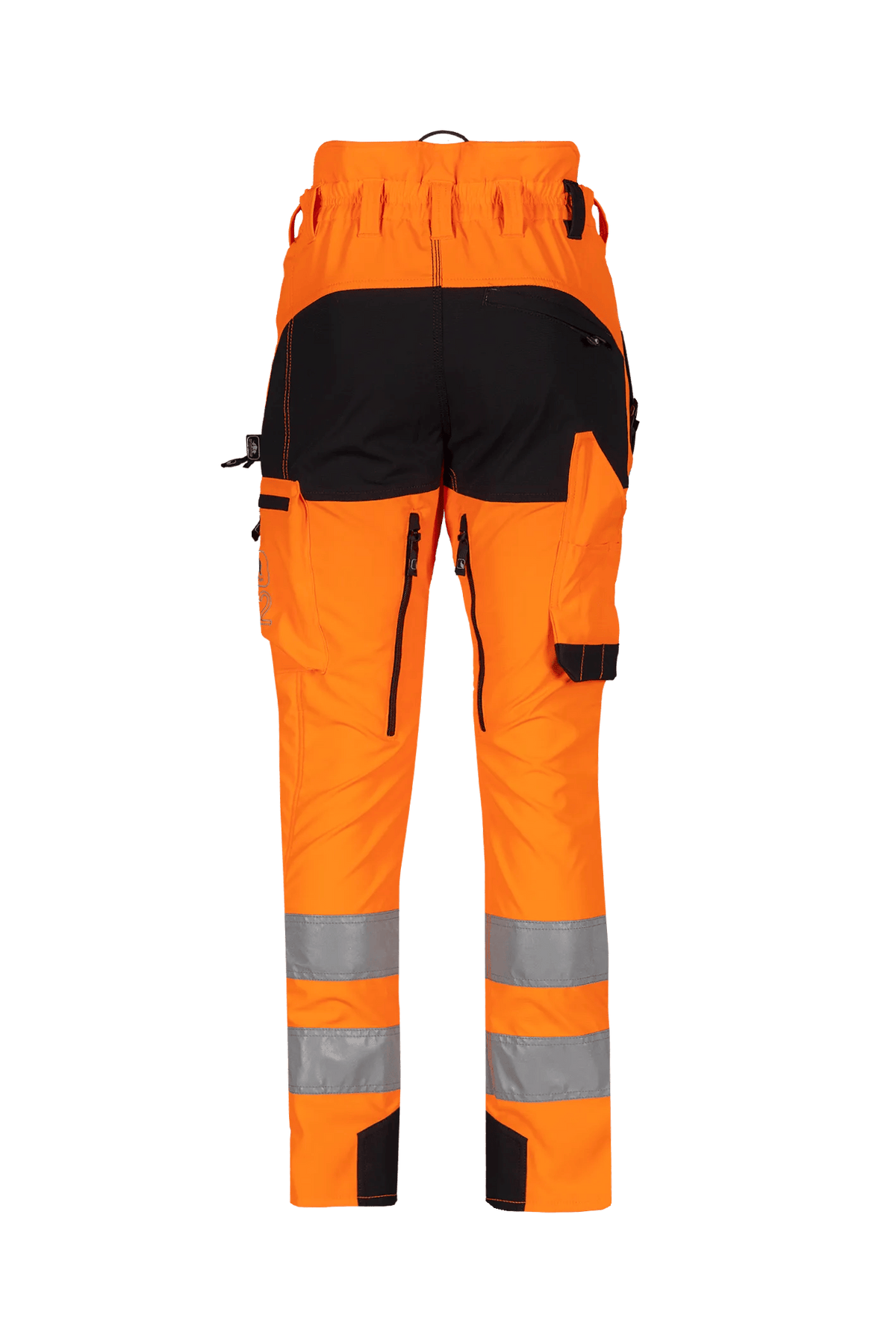 SIP Protection PRO-Gression Flash in Hi-Vis Orange/Black, back view