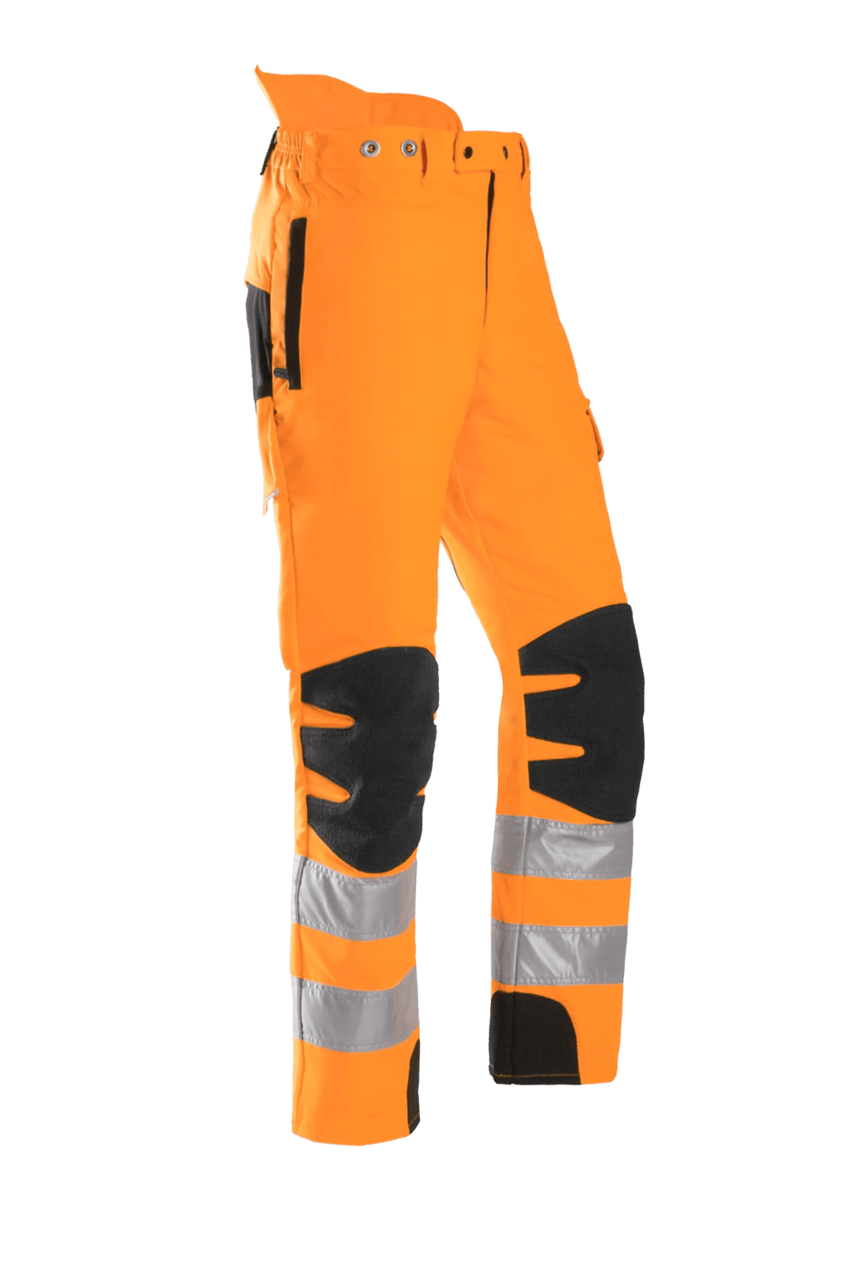 SIP Protection Arborist HV in Hi-Vis Orange/Black, side view