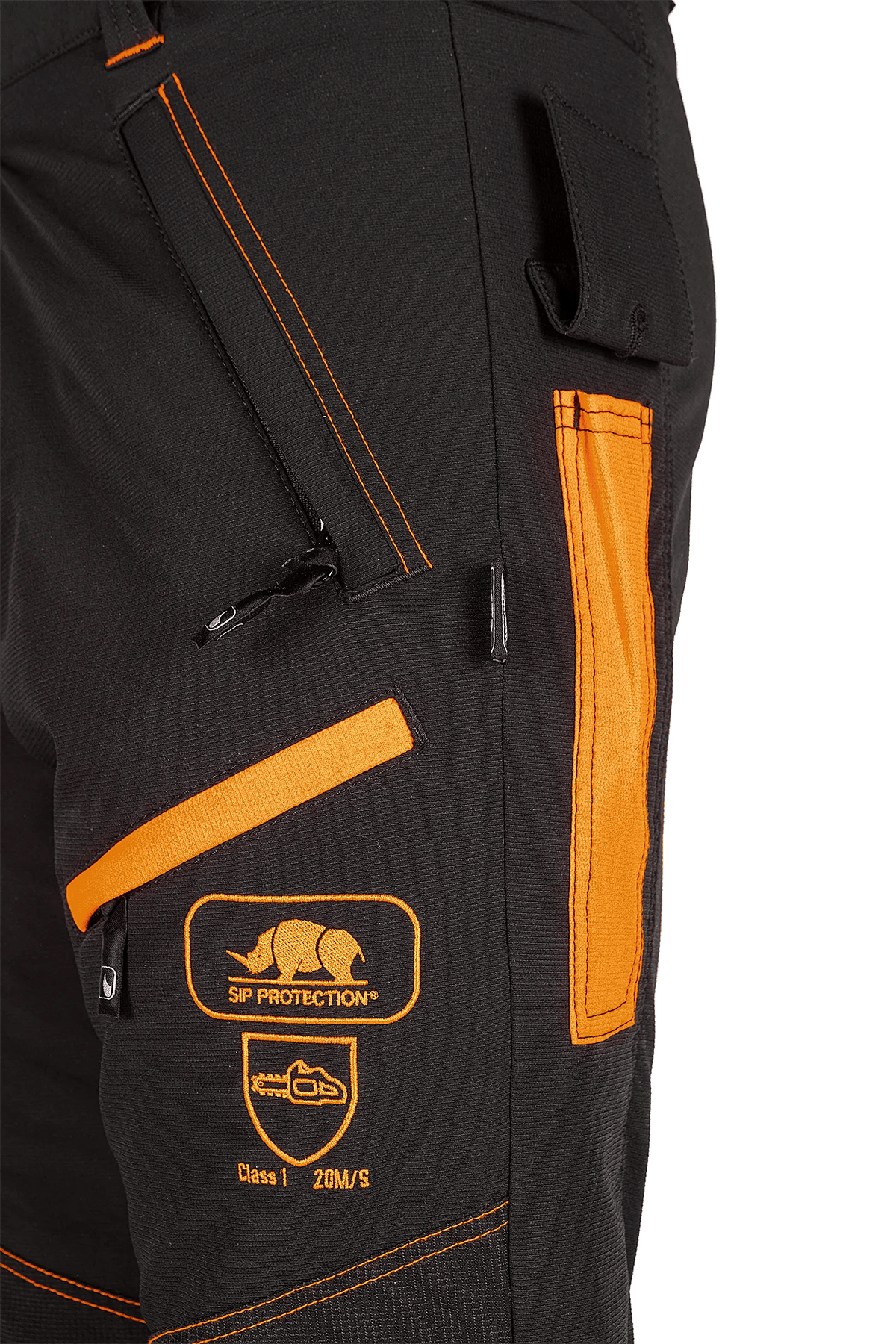 SIP Protection Ninja in Black/HV Orange