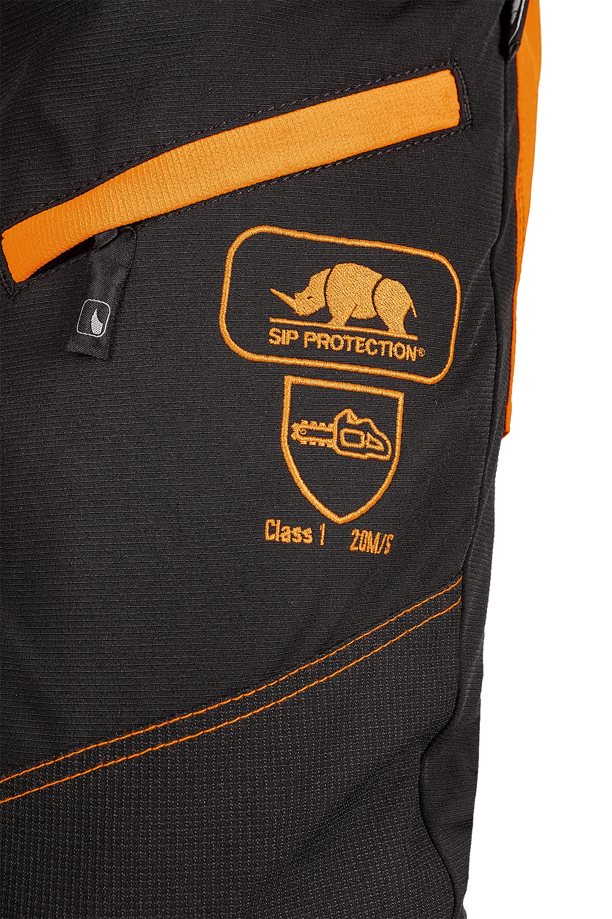 SIP Protection Ninja in Black/HV Orange