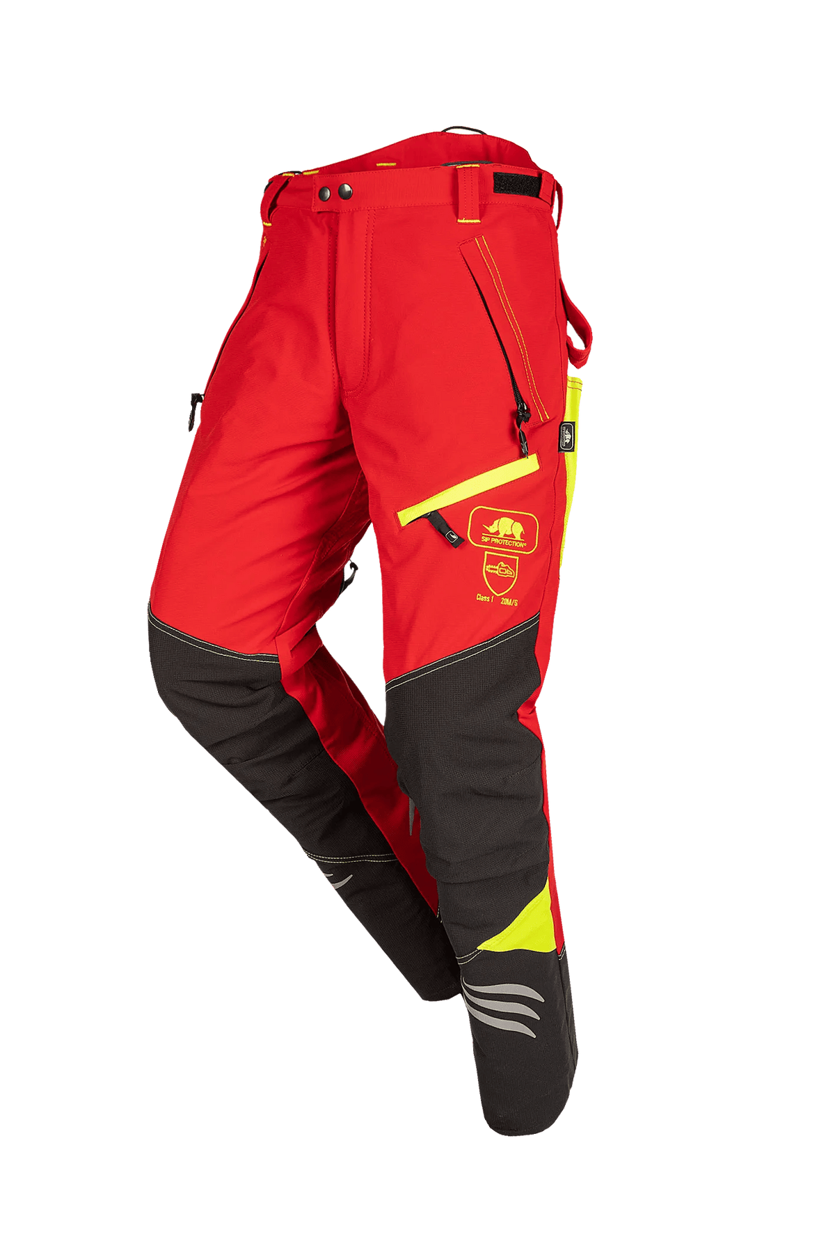 SIP Protection Ninja in Red/Hi-Vis Yellow