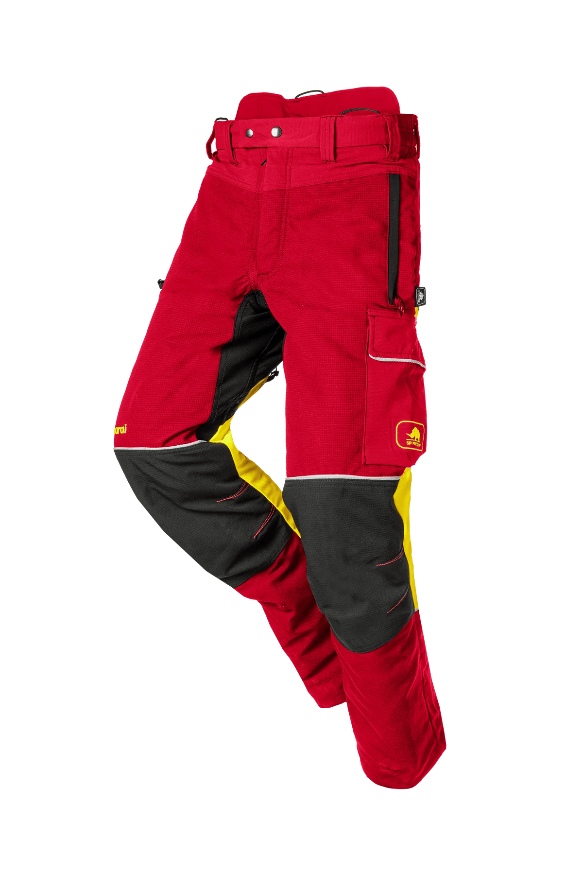 SIP Protection Samourai in Red/Hi-Vis Yellow/Black