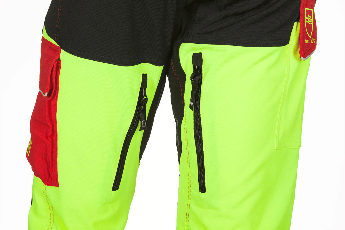 SIP Protection Samourai in Red/Hi-Vis Yellow/Black
