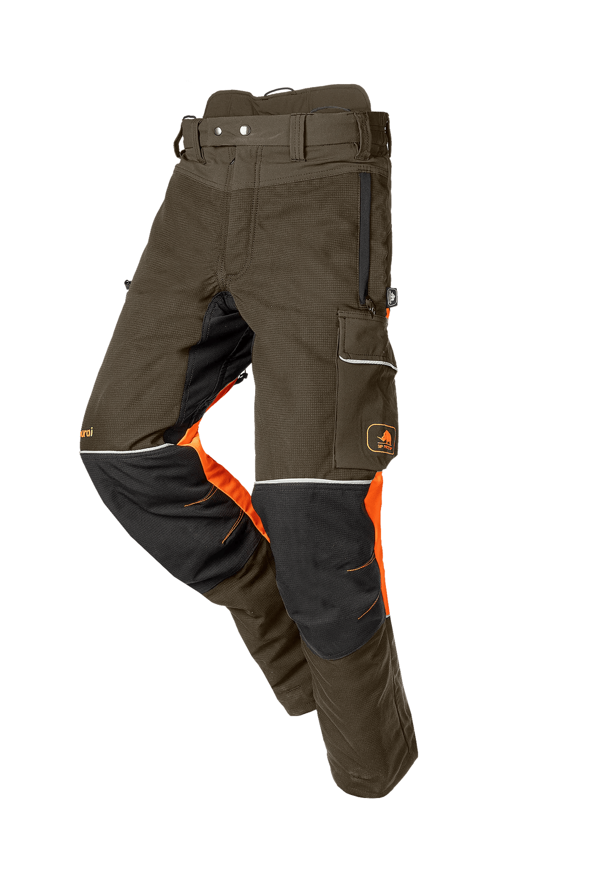 SIP Protection Samourai in Khaki Green/Hi-Vis Orange/Black