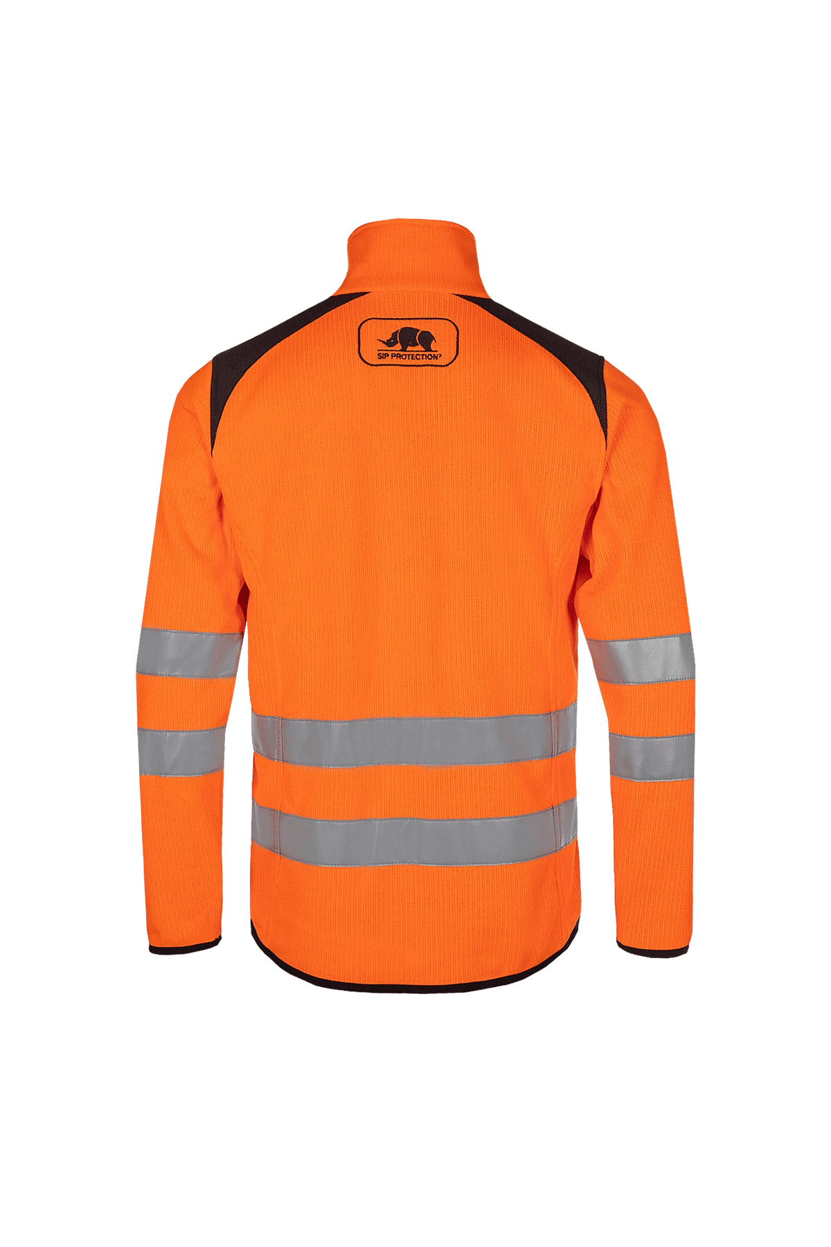 SIP Protection Tundra Flash in High-vis orange, back view