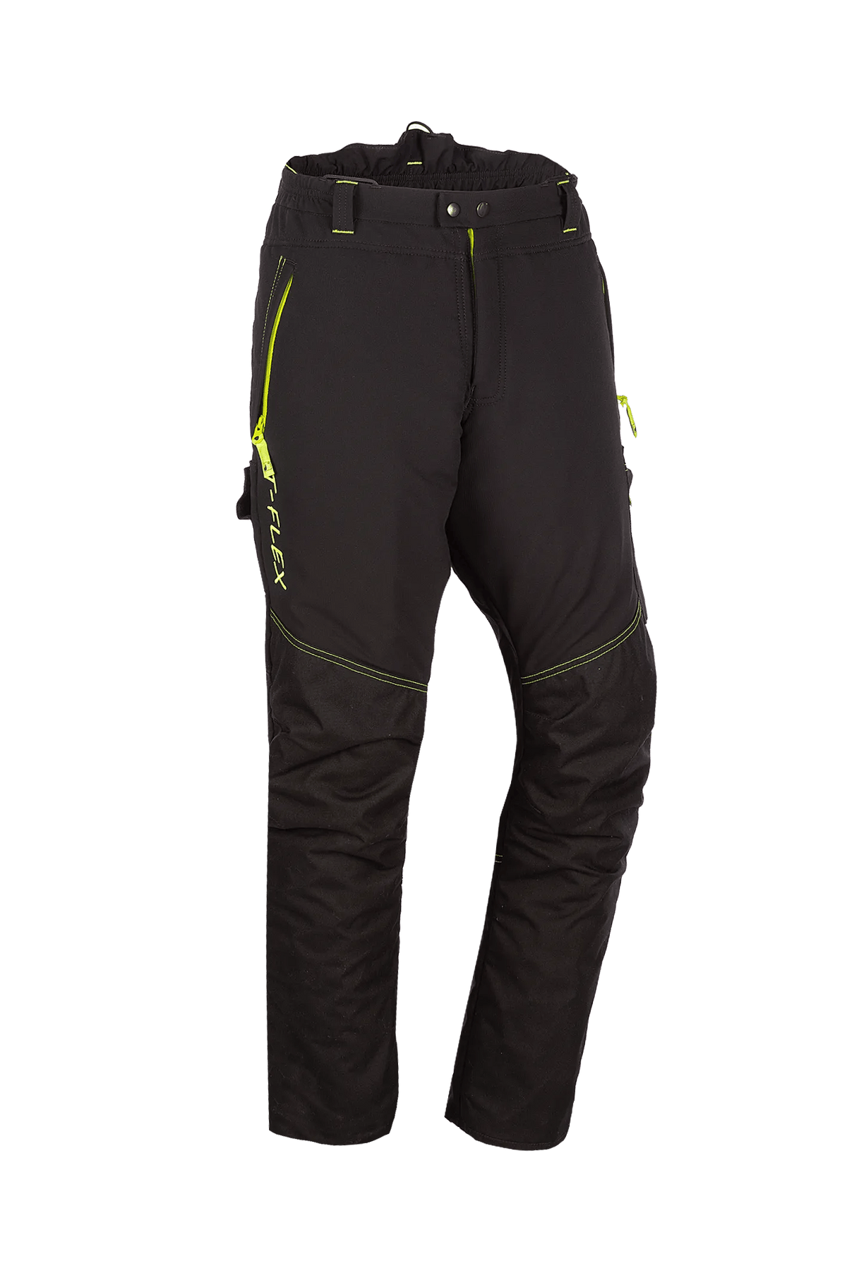 SIP Protection T-Flex in Black/Hi-Vis Yellow, side view