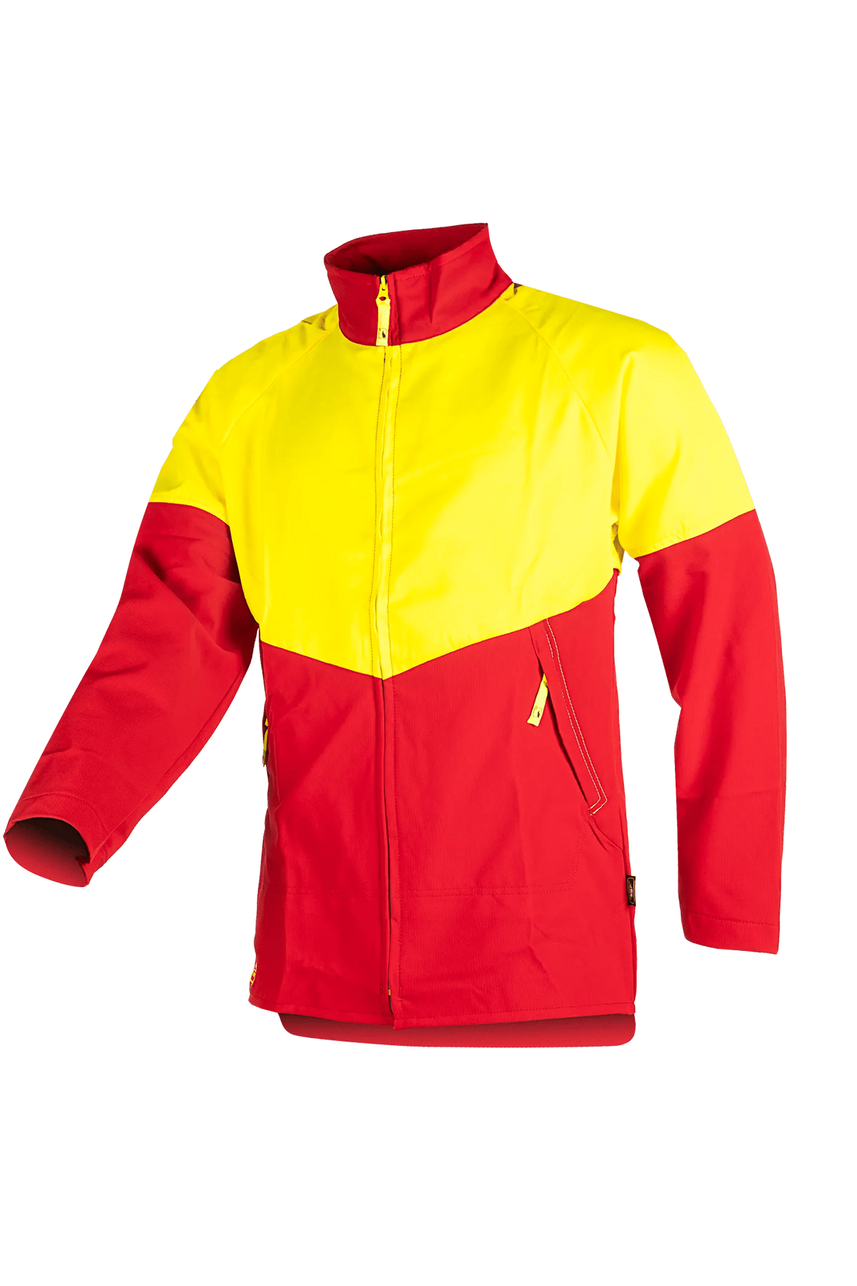 SIP Protection 1XSK in Red/Hi-Vis Yellow, side view