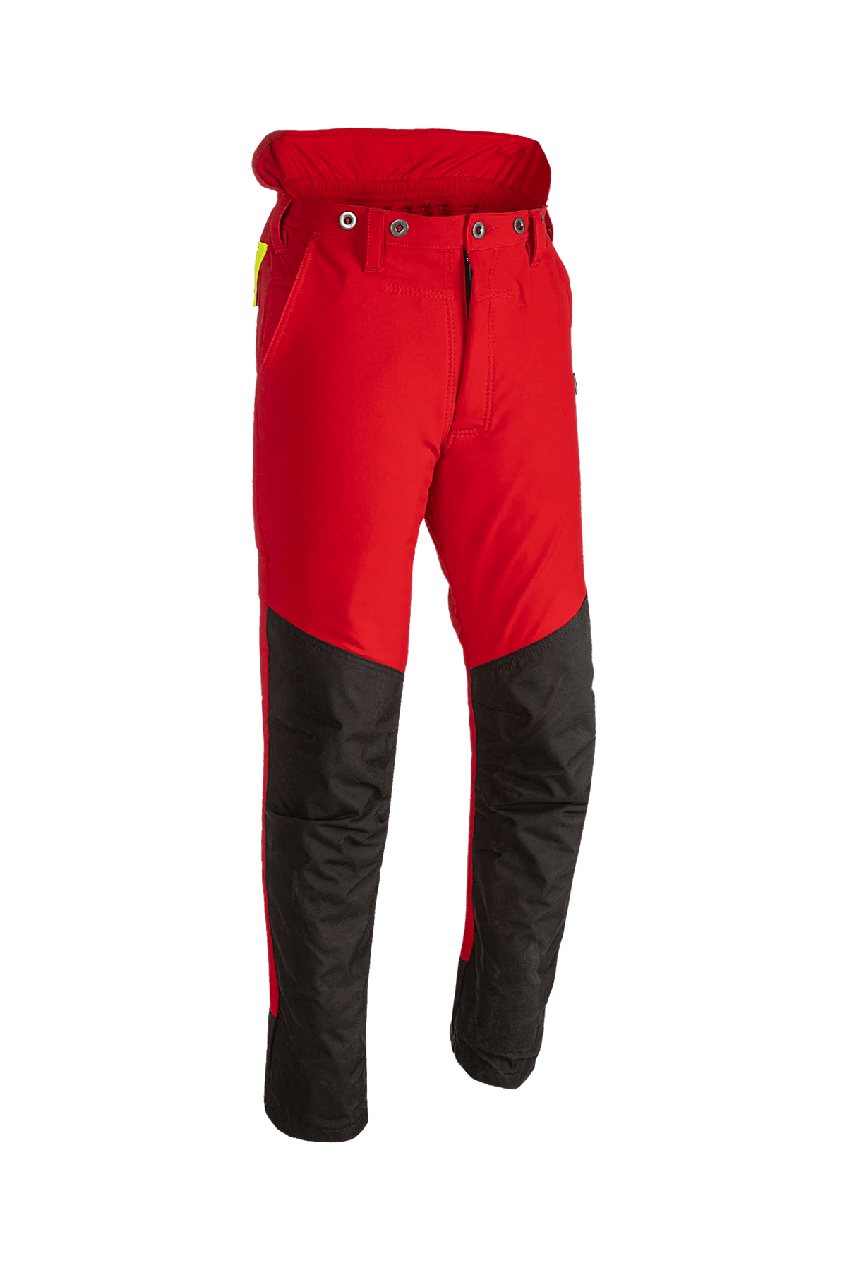 SIP Protection Flex in Red/Hi-Vis Yellow, side view