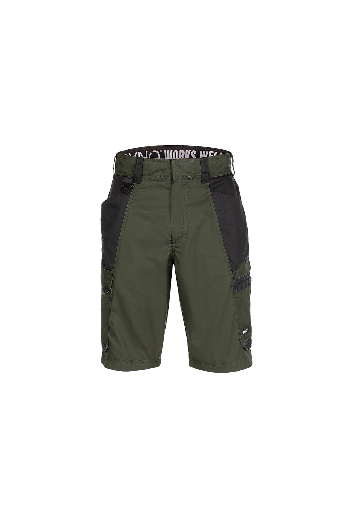 SYNQ Slamdunk in Khaki green/Black, front view