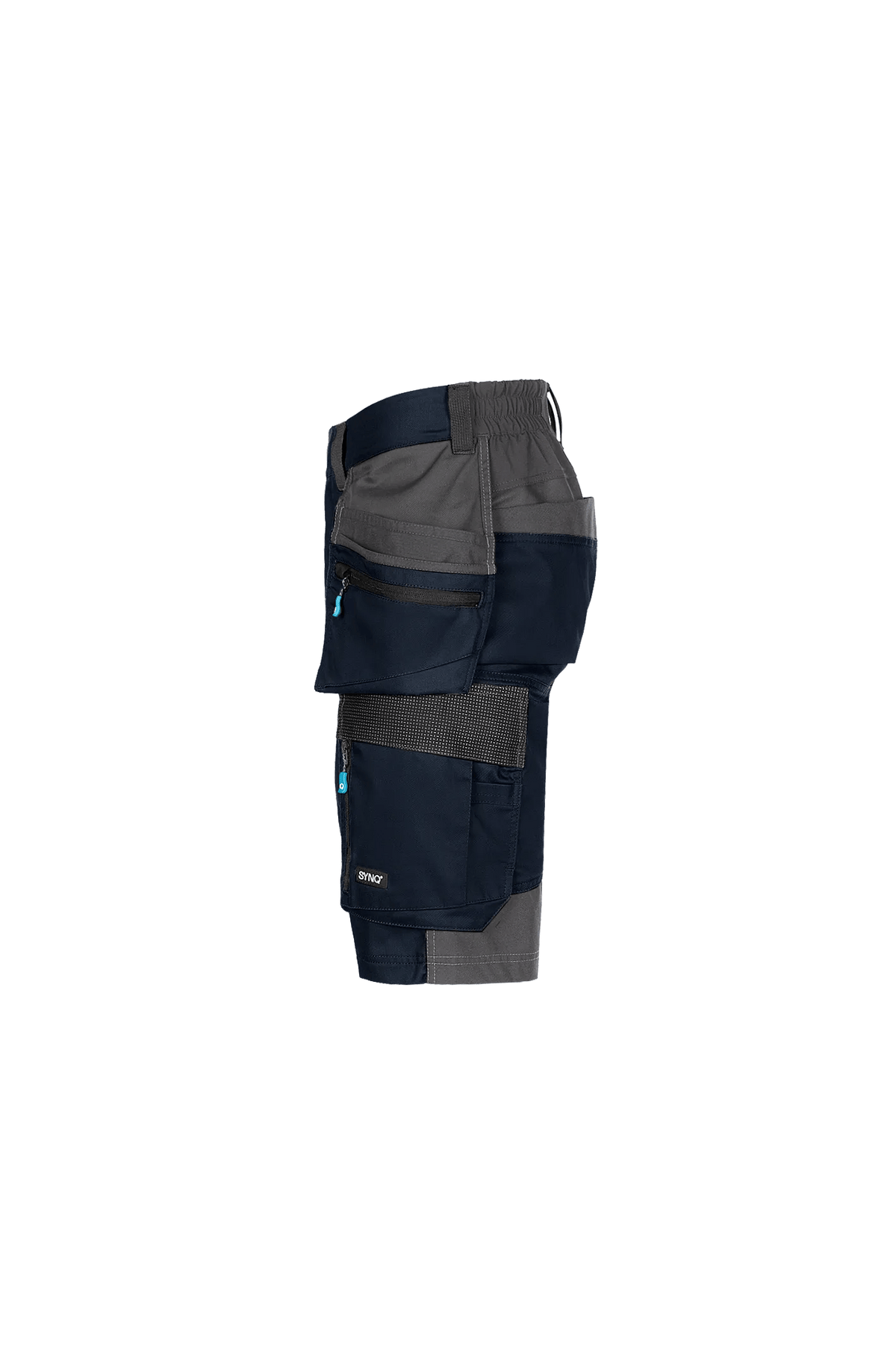 SYNQ Qluster in Navy blue/Anthracite grey, side view