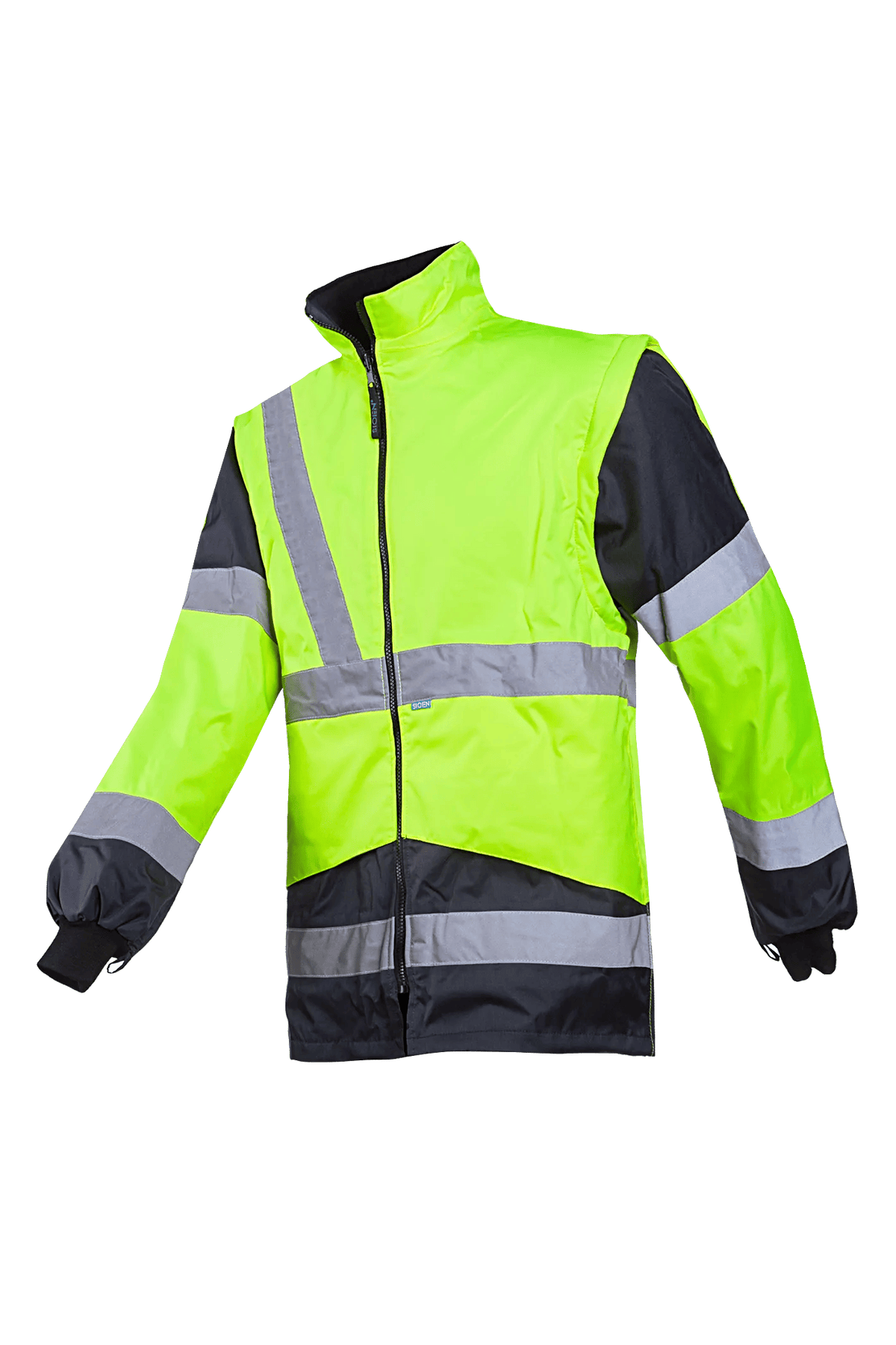 Sioen Skollfield in High-vis yellow/Navy blue