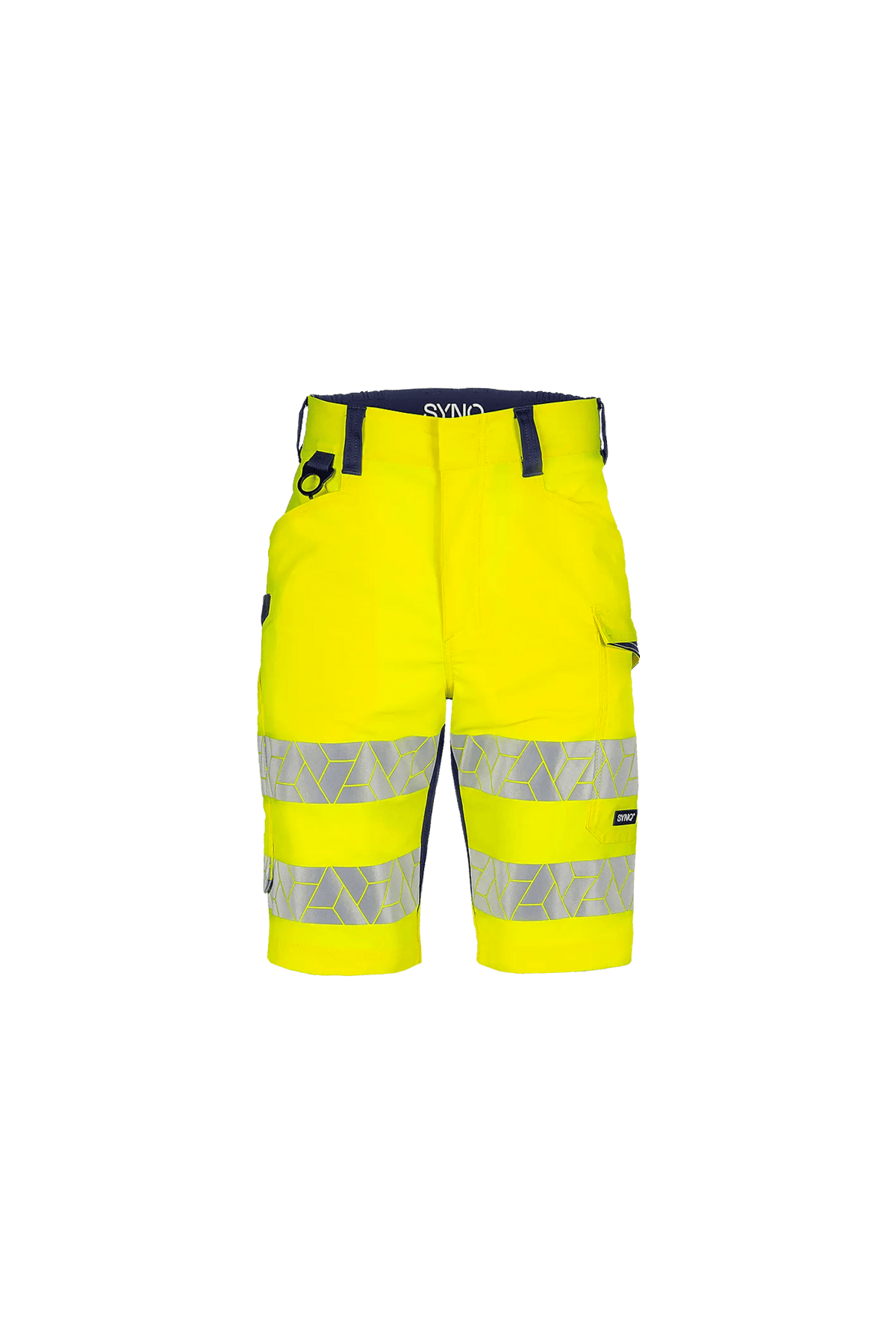 SYNQ Qandid in High-vis yellow/Navy blue, front view