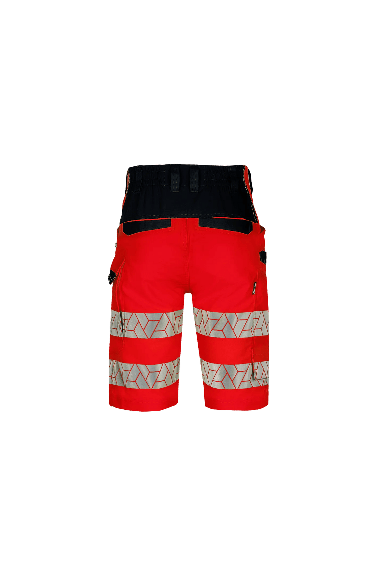 SYNQ Qandid in High-vis red/Black, back view