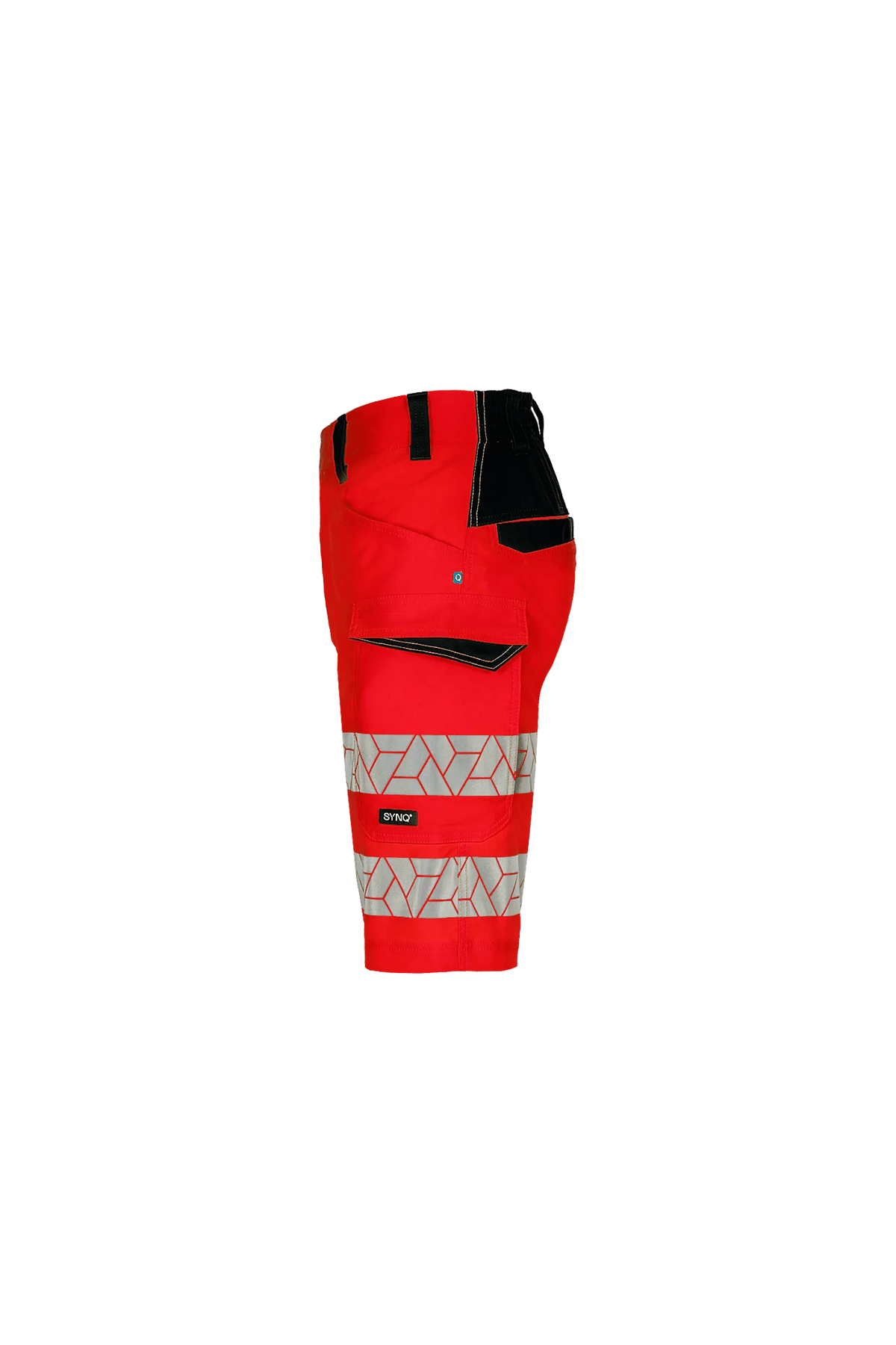 SYNQ Qandid in High-vis red/Black, side view