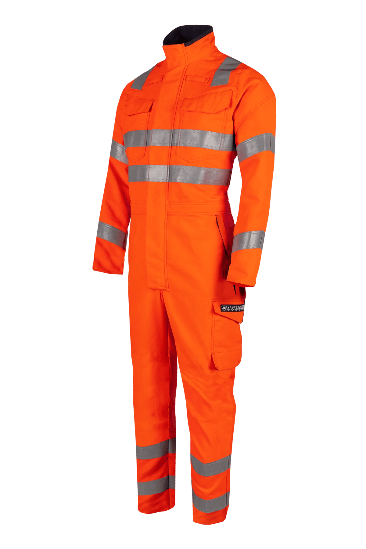 Sioen PRO Hunor in High-vis orange, side view