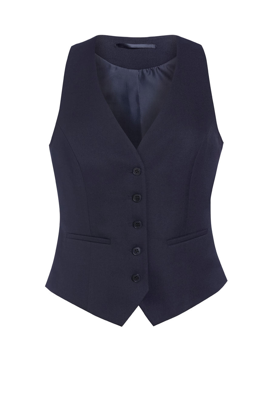 Brook Taverner Luna Waistcoat in Navy, main product image