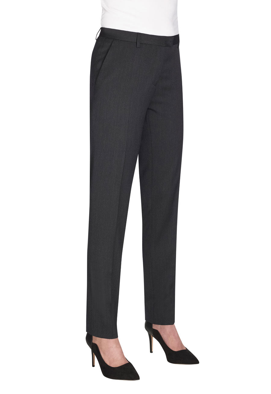 Brook Taverner Hempel Trouser in Charcoal, image 2