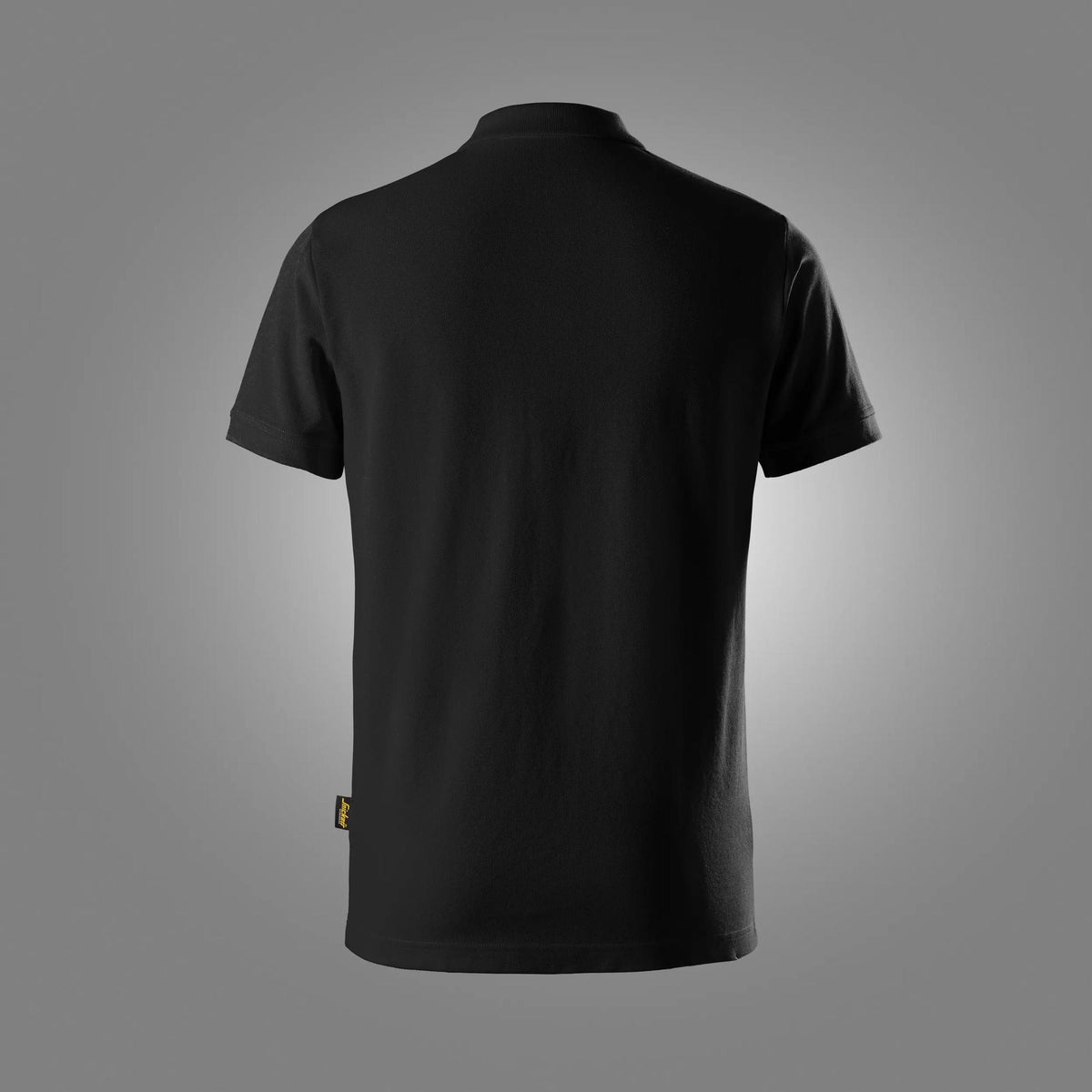 Snickers Workwear 2718 Classic Polo T-Shirt in Black, back view