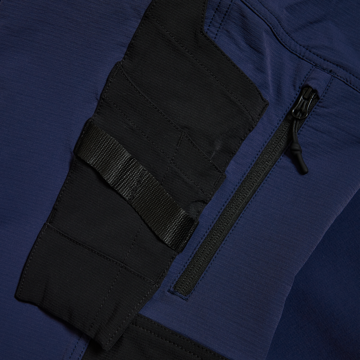 ELKA Rainwear Working Xtreme Recycled Workwear Trousers in Navy/Black
