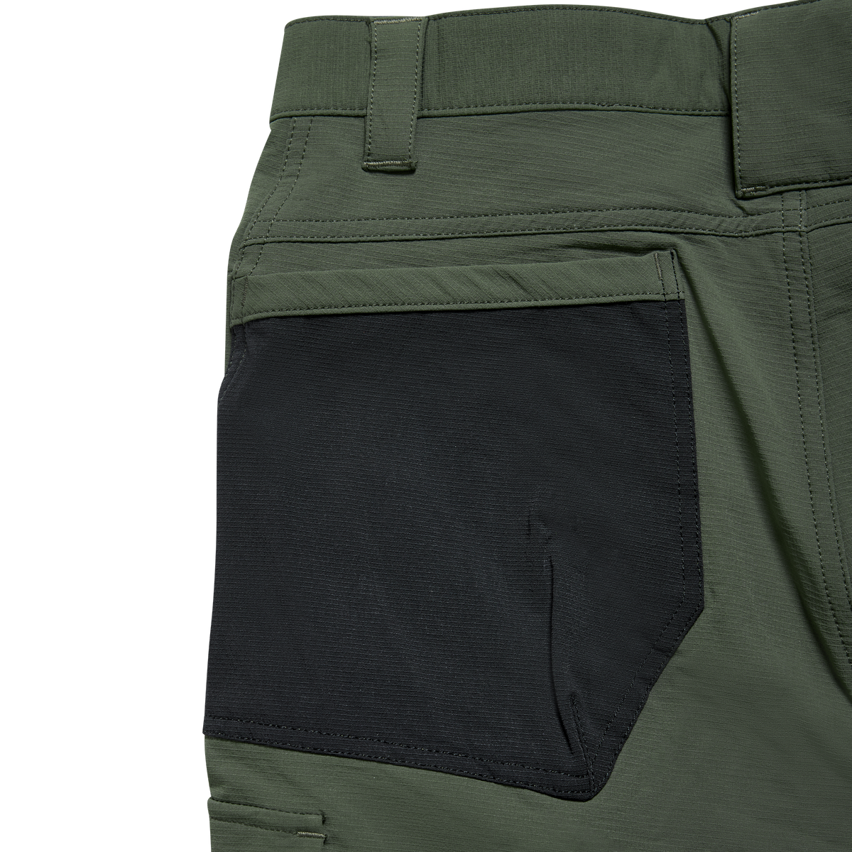 ELKA Rainwear Working Xtreme Recycled Workwear Trousers in Olive/Black