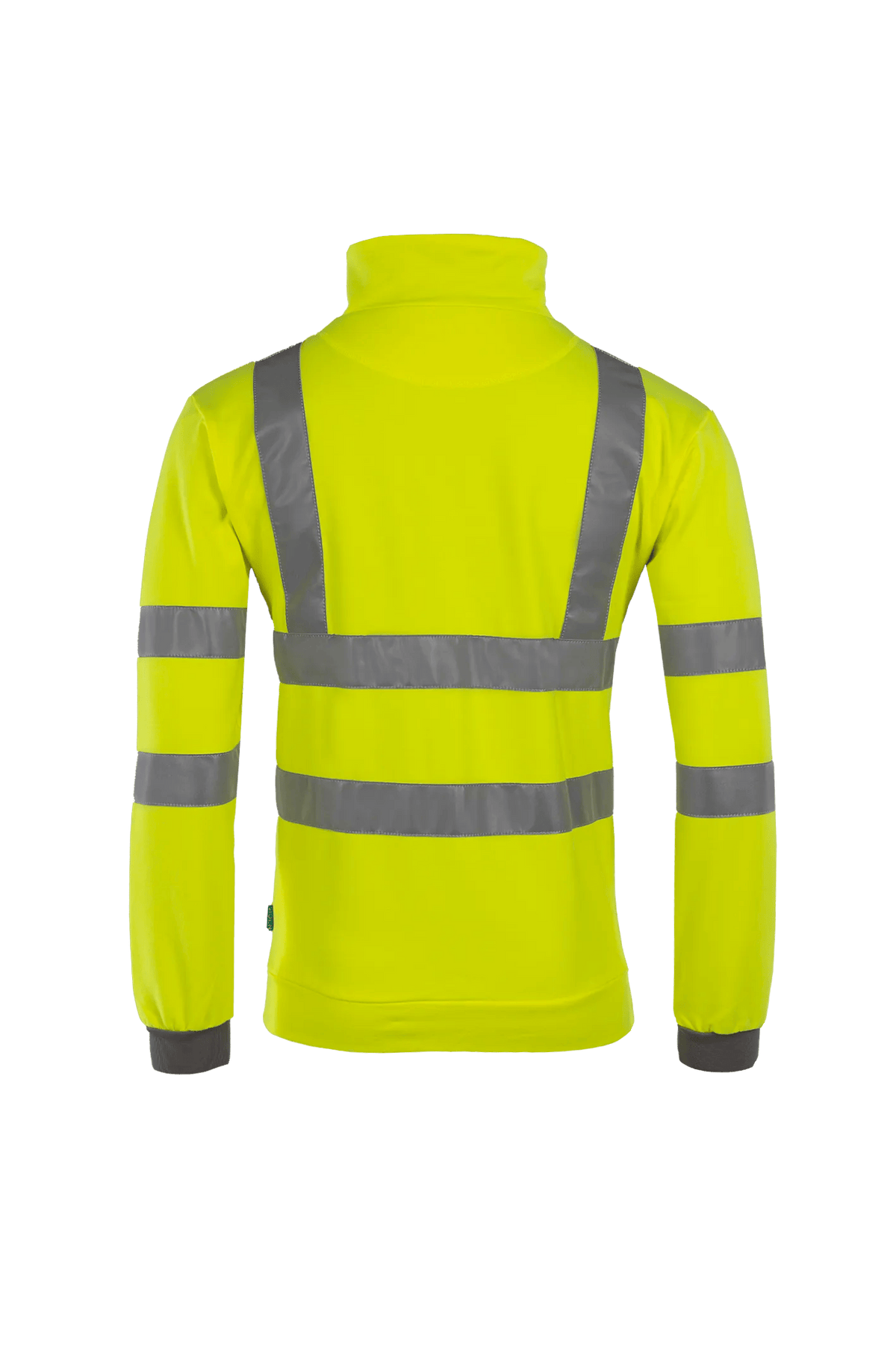 Sioen Bindal in High-vis yellow/Grey, back view