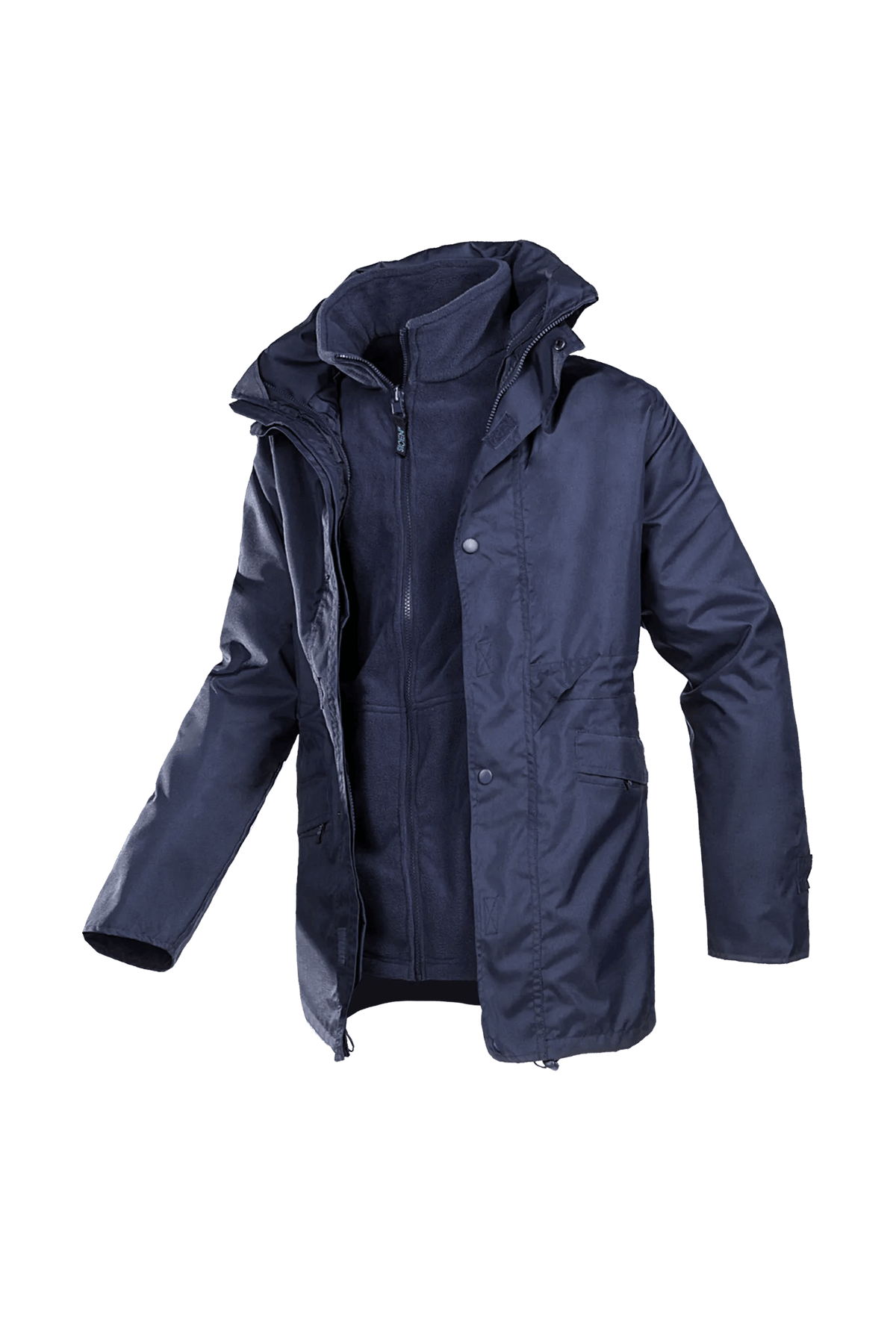 Sioen Crossfield in Navy blue, side view