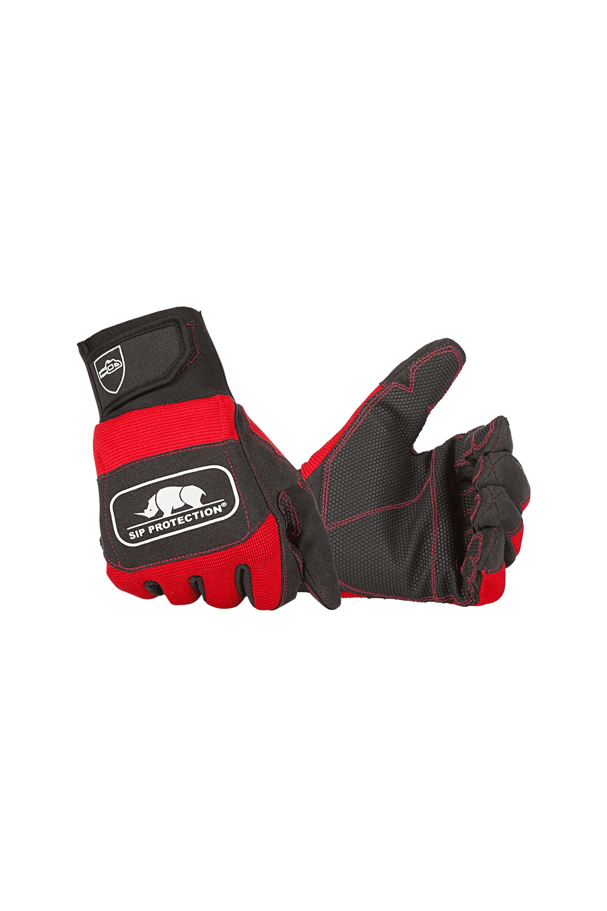 SIP Protection 2XD3 in Red/Black, front view