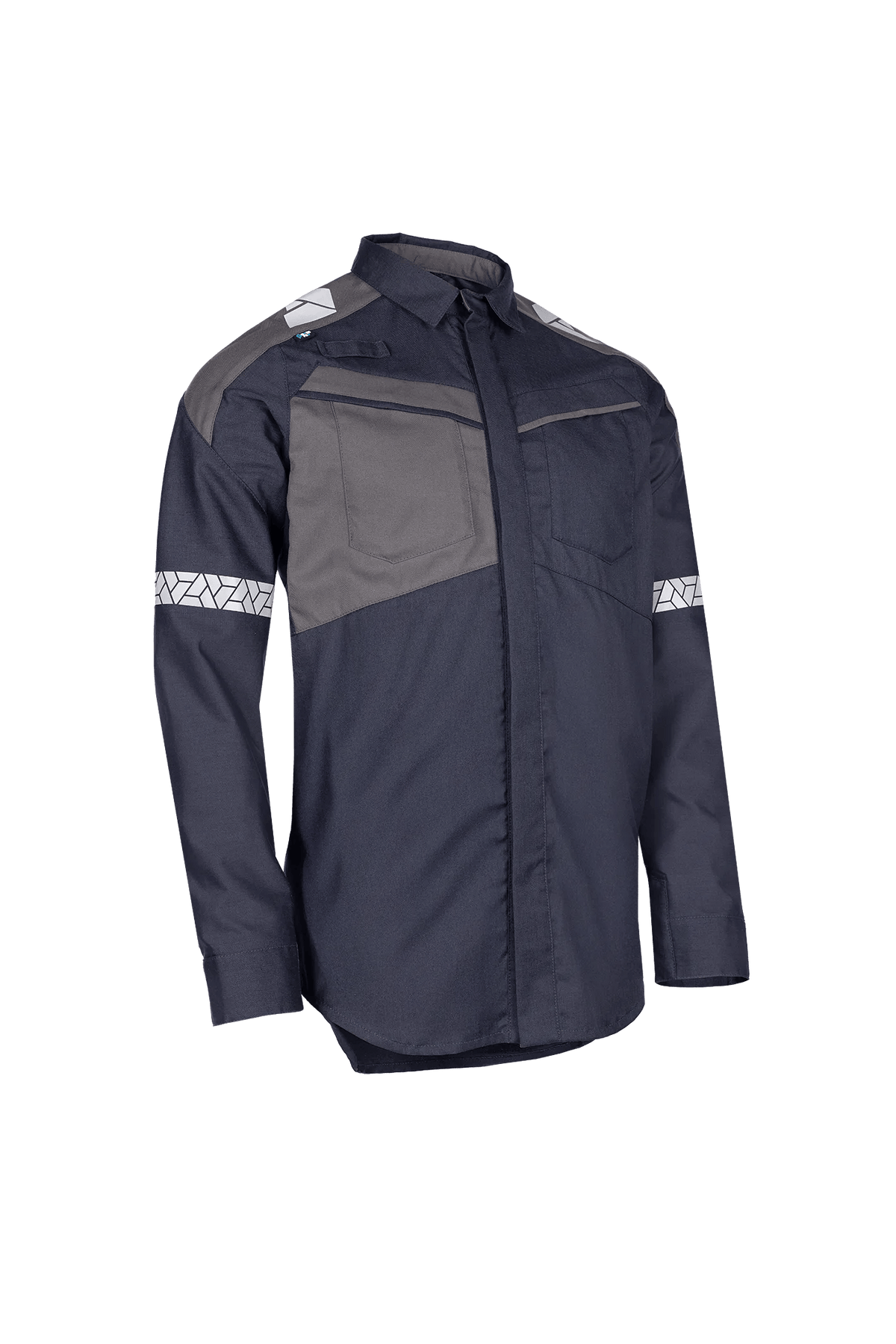 Sioen PRO Rojas in Navy blue/Anthracite grey, side view