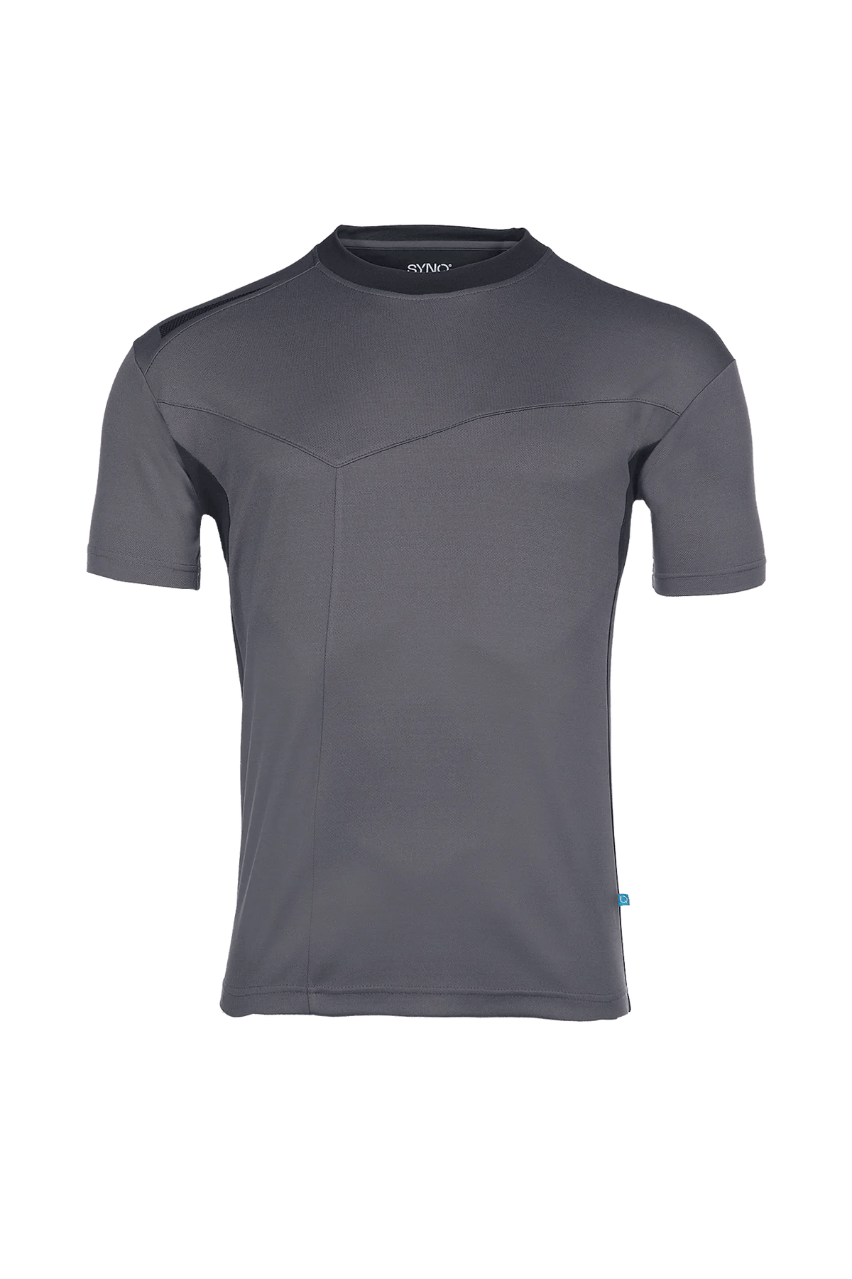 SYNQ Teequal in Anthracite grey/Black, front view