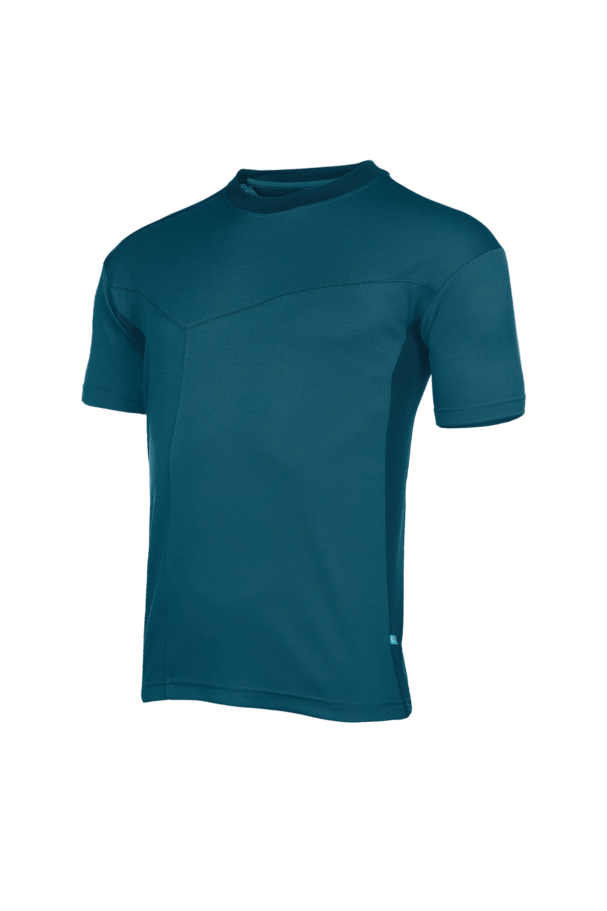 SYNQ Teequal in Petrol blue, side view