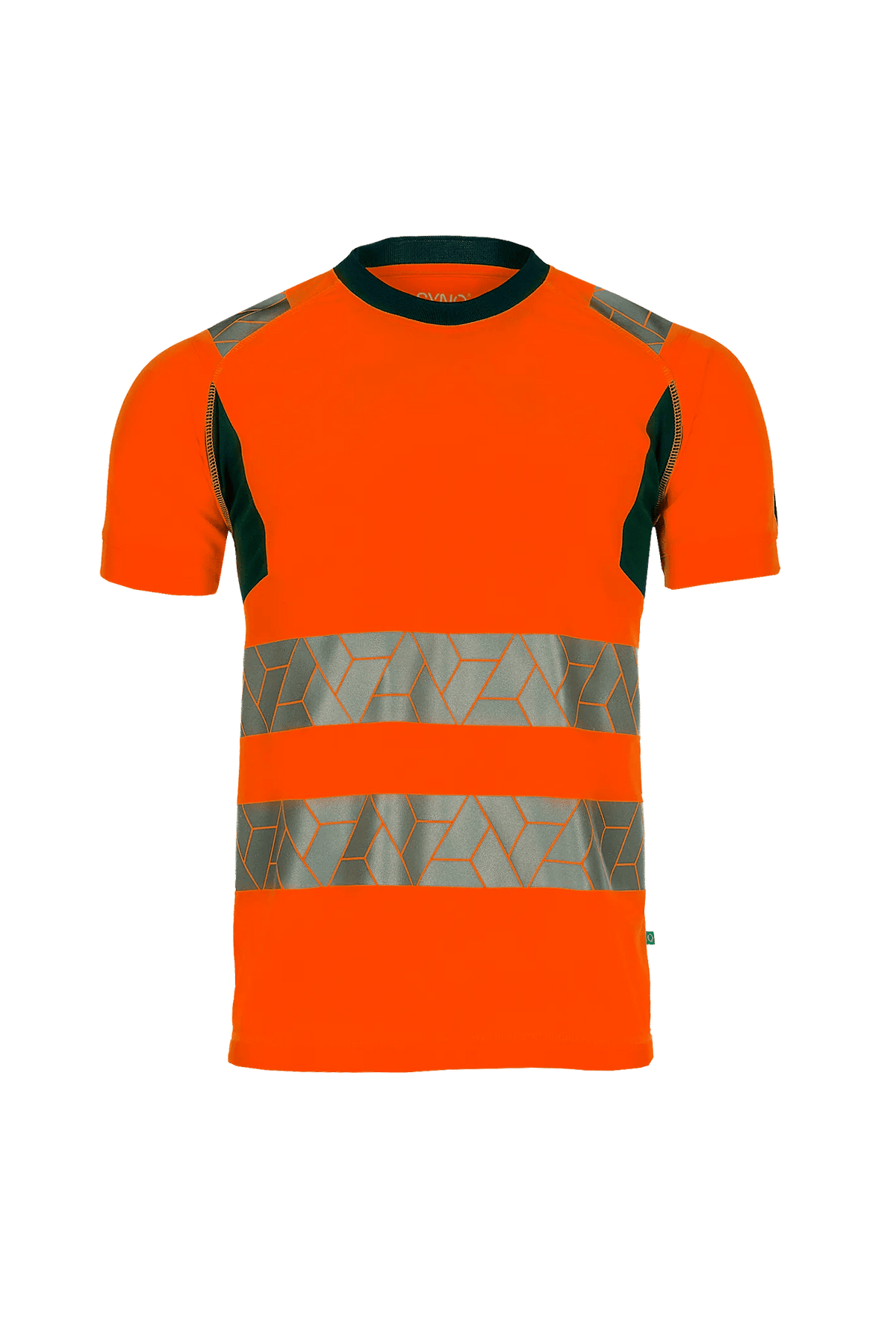SYNQ Risingstar in High-vis orange/Navy blue, front view