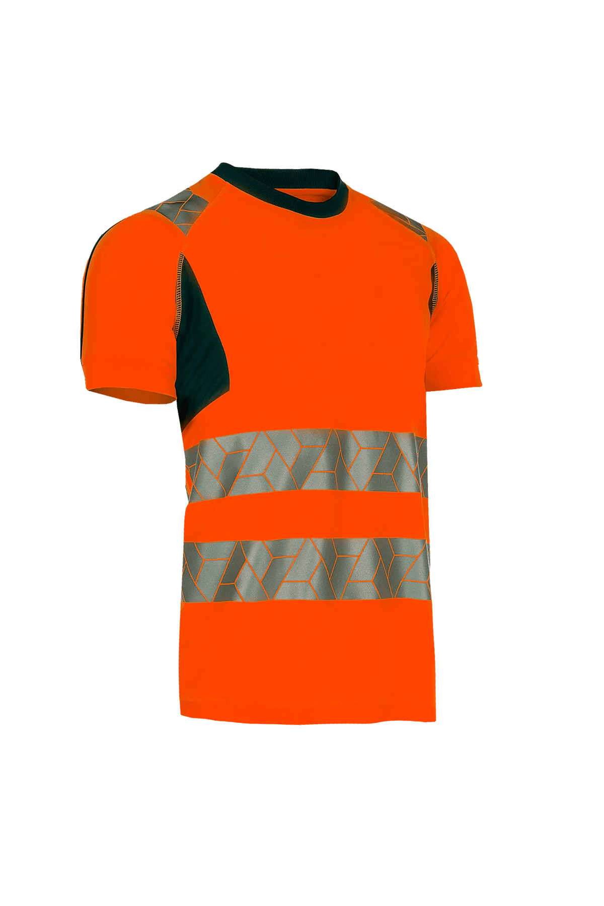 SYNQ Risingstar in High-vis orange/Navy blue, side view