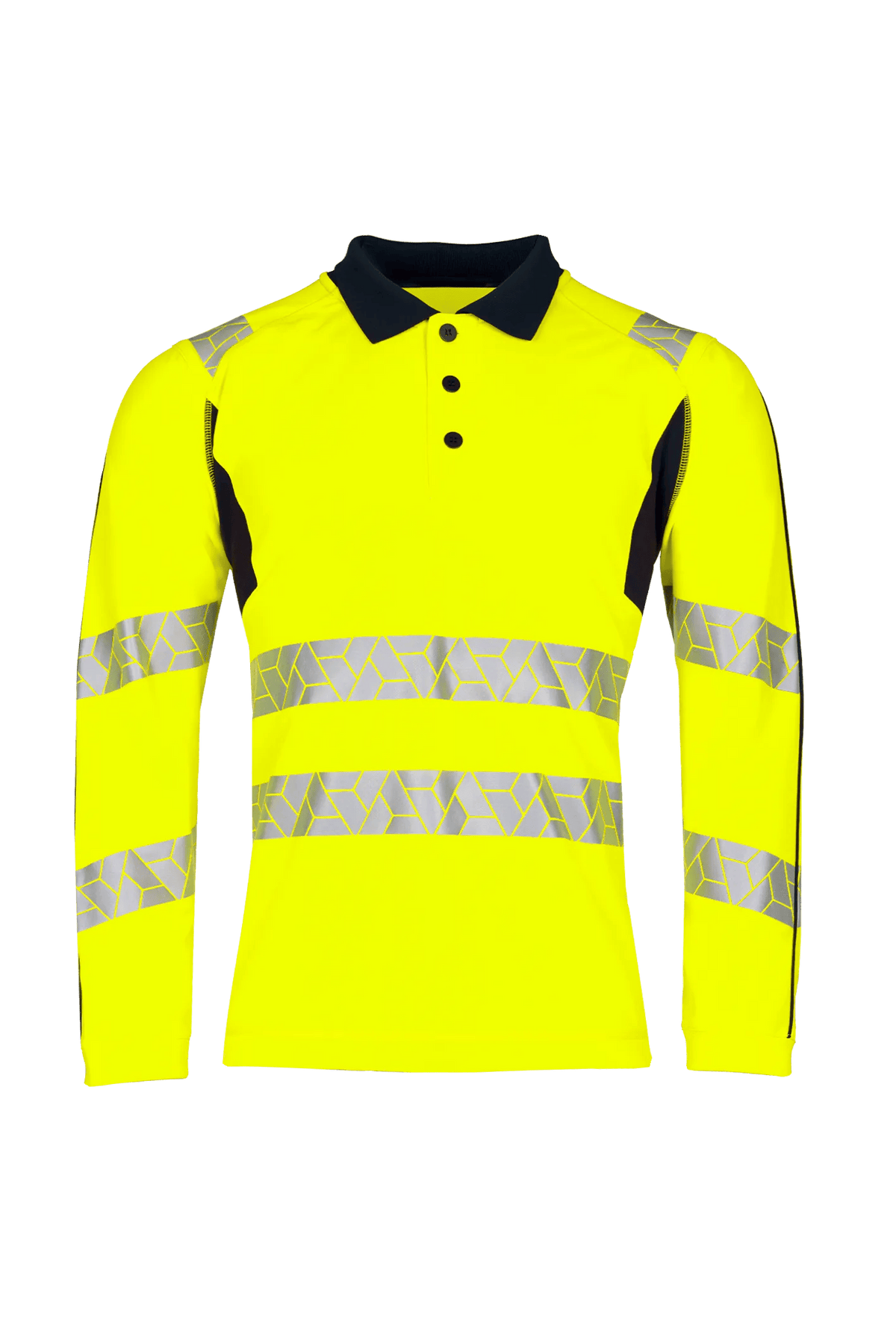 SYNQ Obvias Long in High-vis yellow/Black, front view