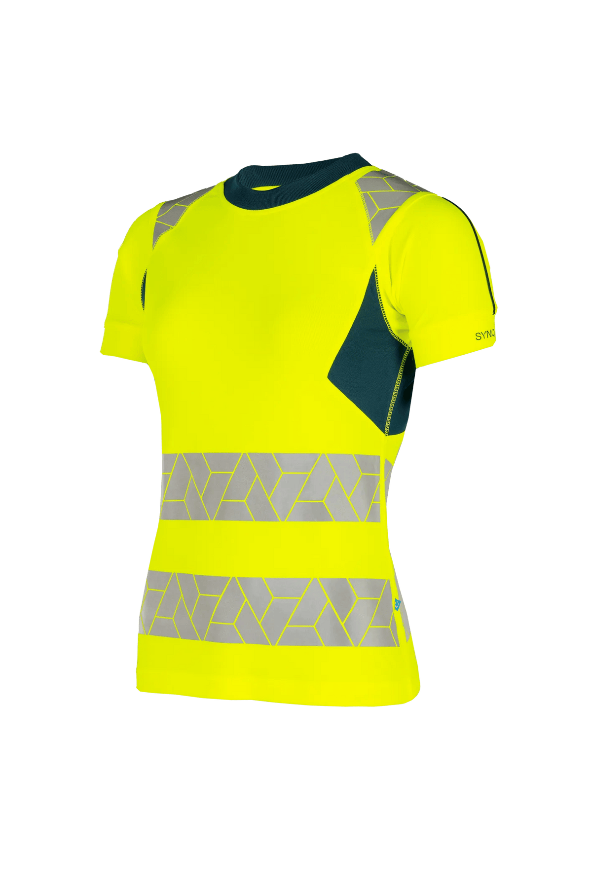 SYNQ Risingstar Women in High-vis yellow/Navy blue, side view