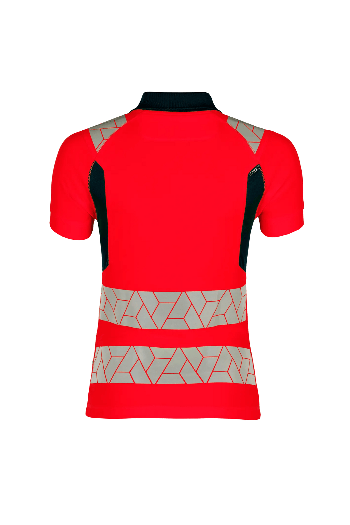 SYNQ Obvias Women in High-vis red/Black, back view