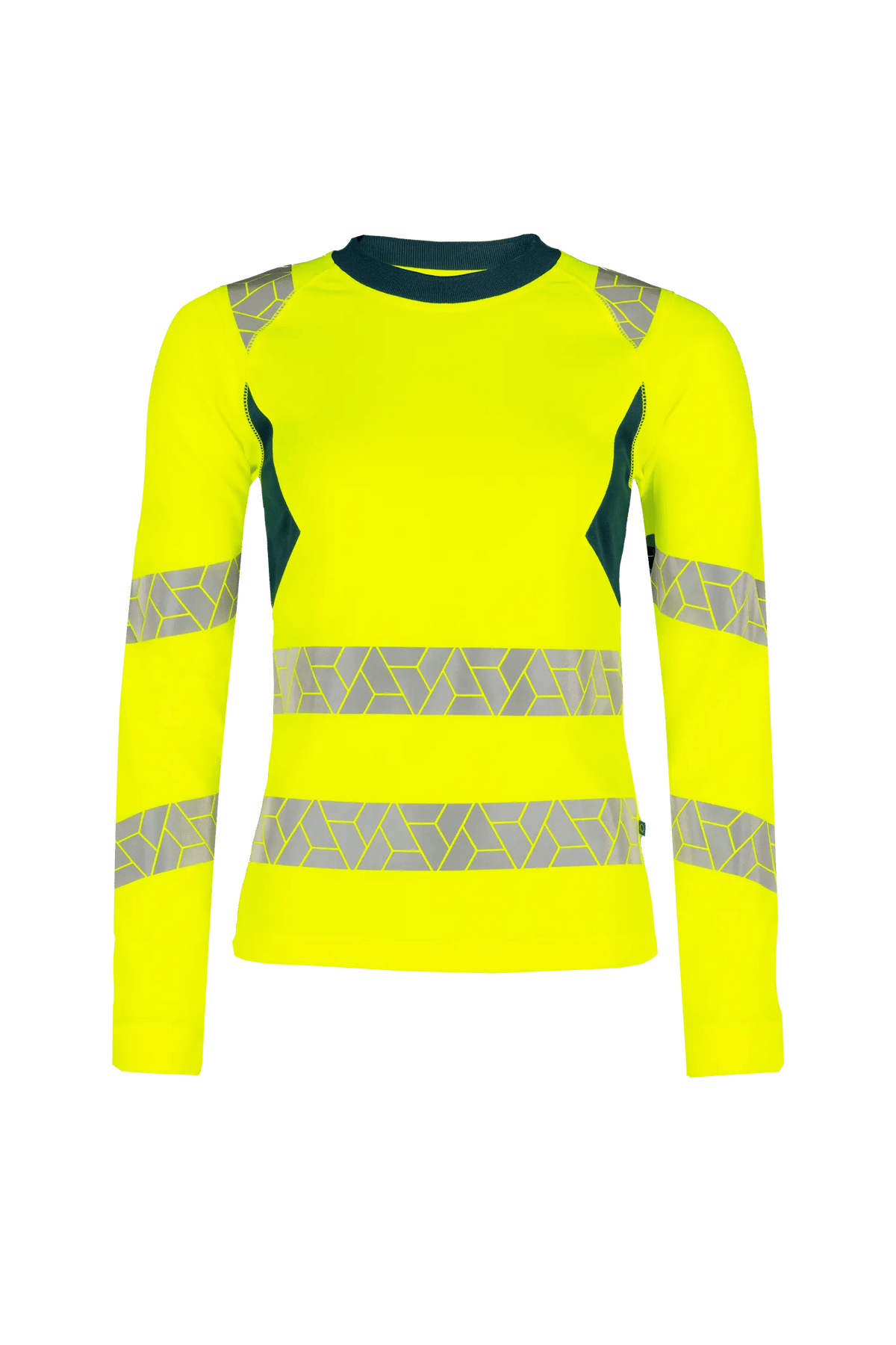 SYNQ Littup Women in High-vis yellow/Navy blue, front view