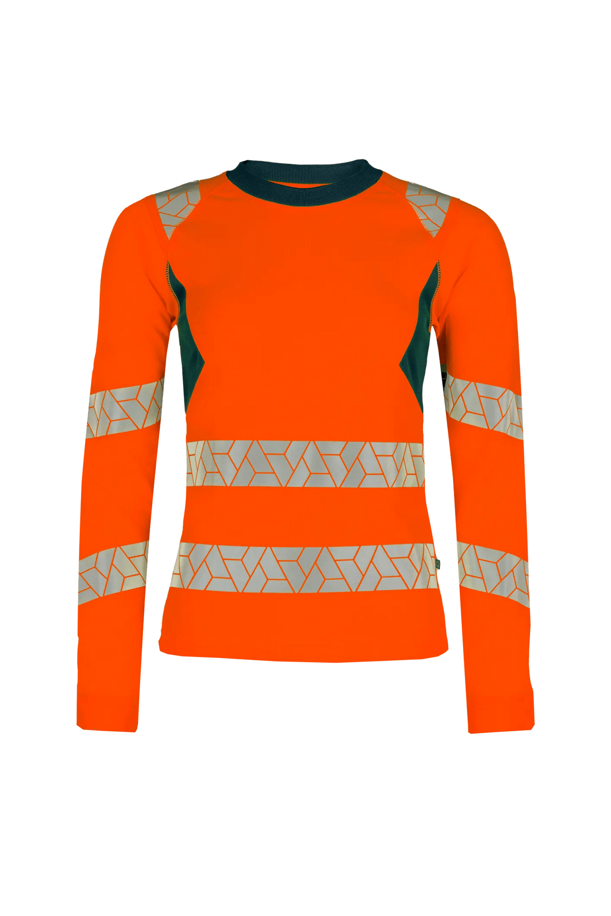 SYNQ Littup Women in High-vis orange/Navy blue, front view