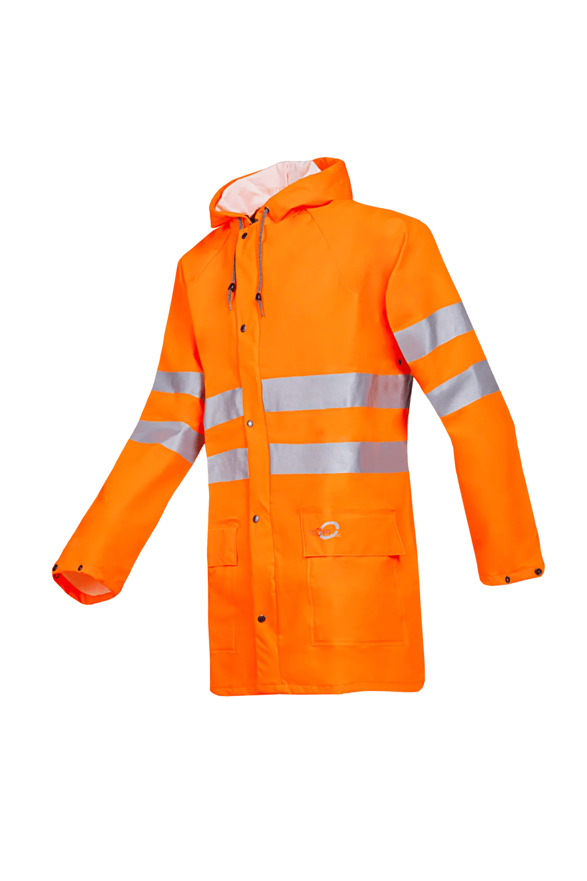 Sioen Unzen in High-vis orange, side view