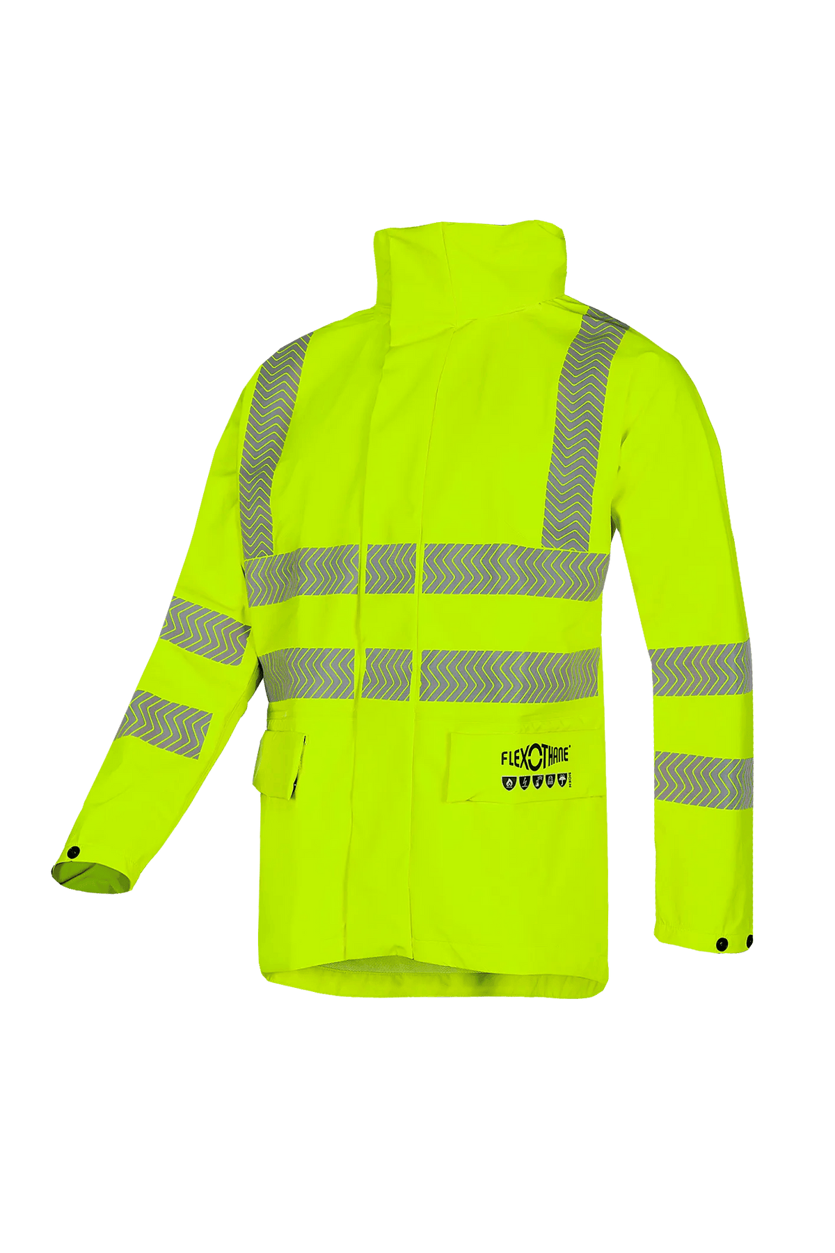 Sioen PRO Wilkie in High-vis yellow, side view