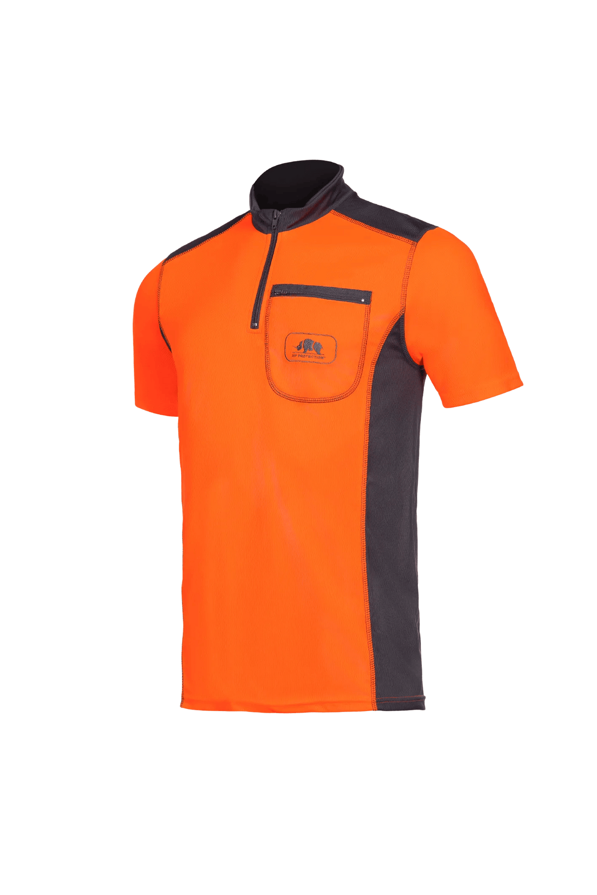 SIP Protection 397A in Hi-Vis Orange/Grey, side view