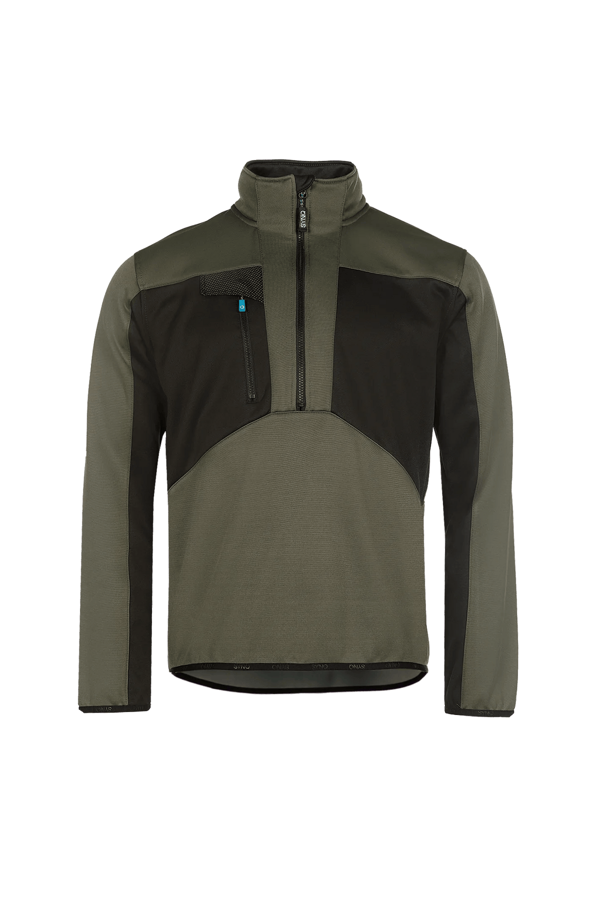 SYNQ Jumpshot in Khaki green/Black, front view